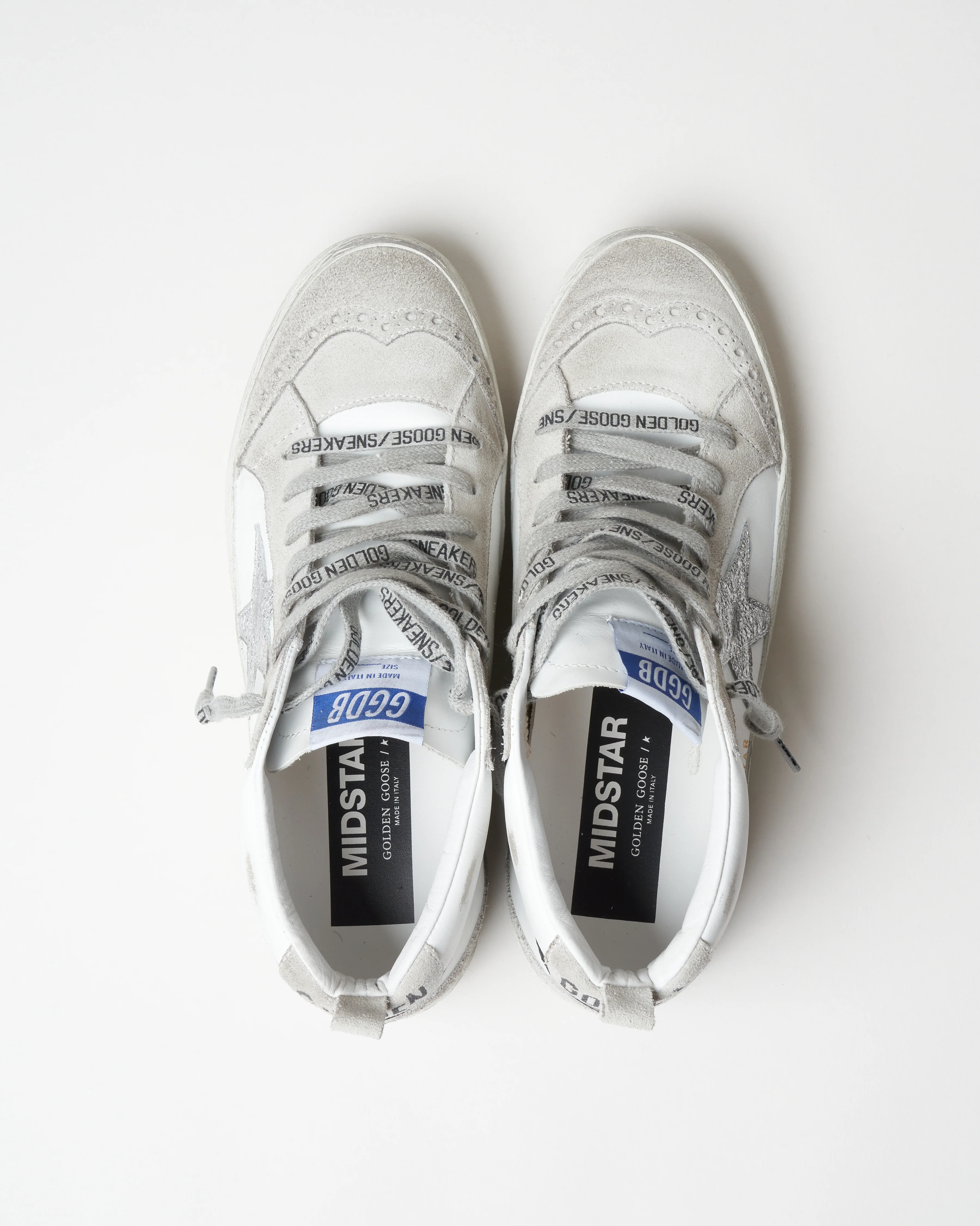 mid star sneaker - white/ice/silver/black - Image 4