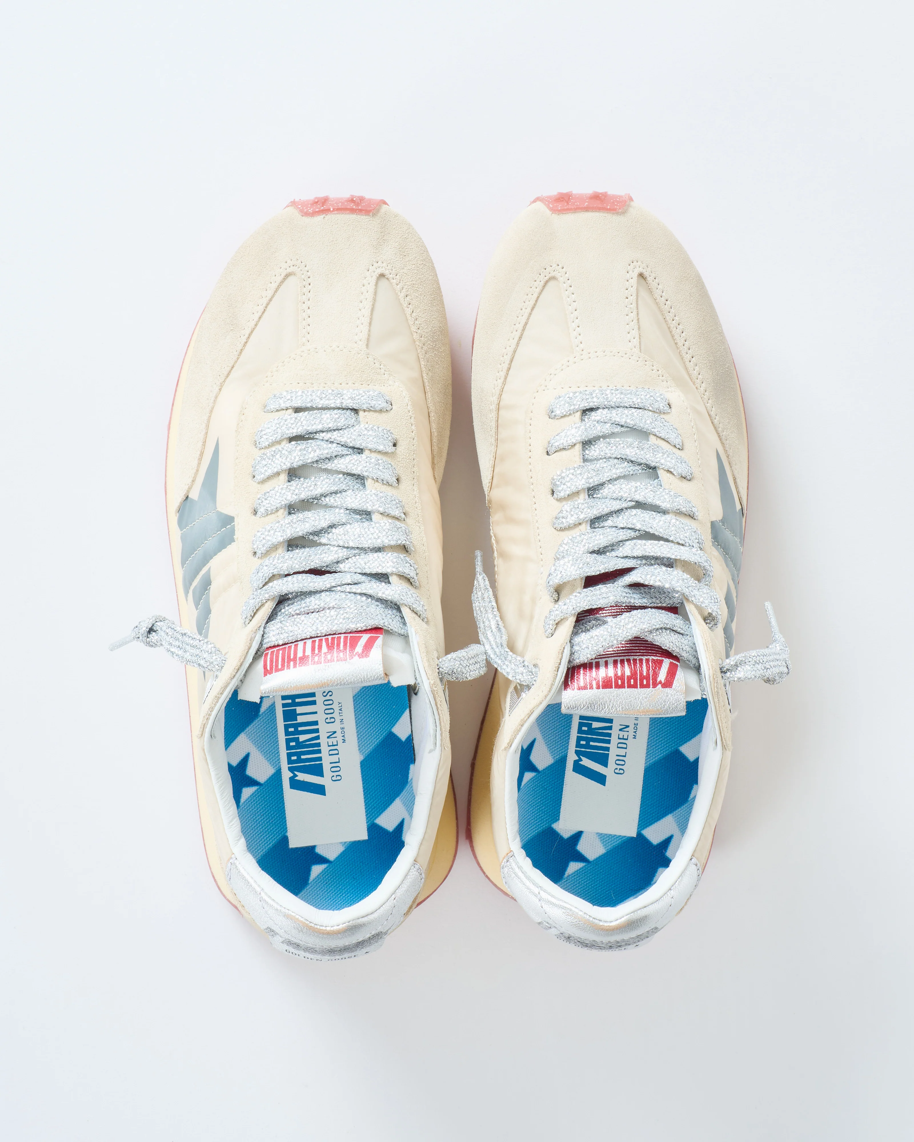 running marathon laminated nappa heel - Image 2