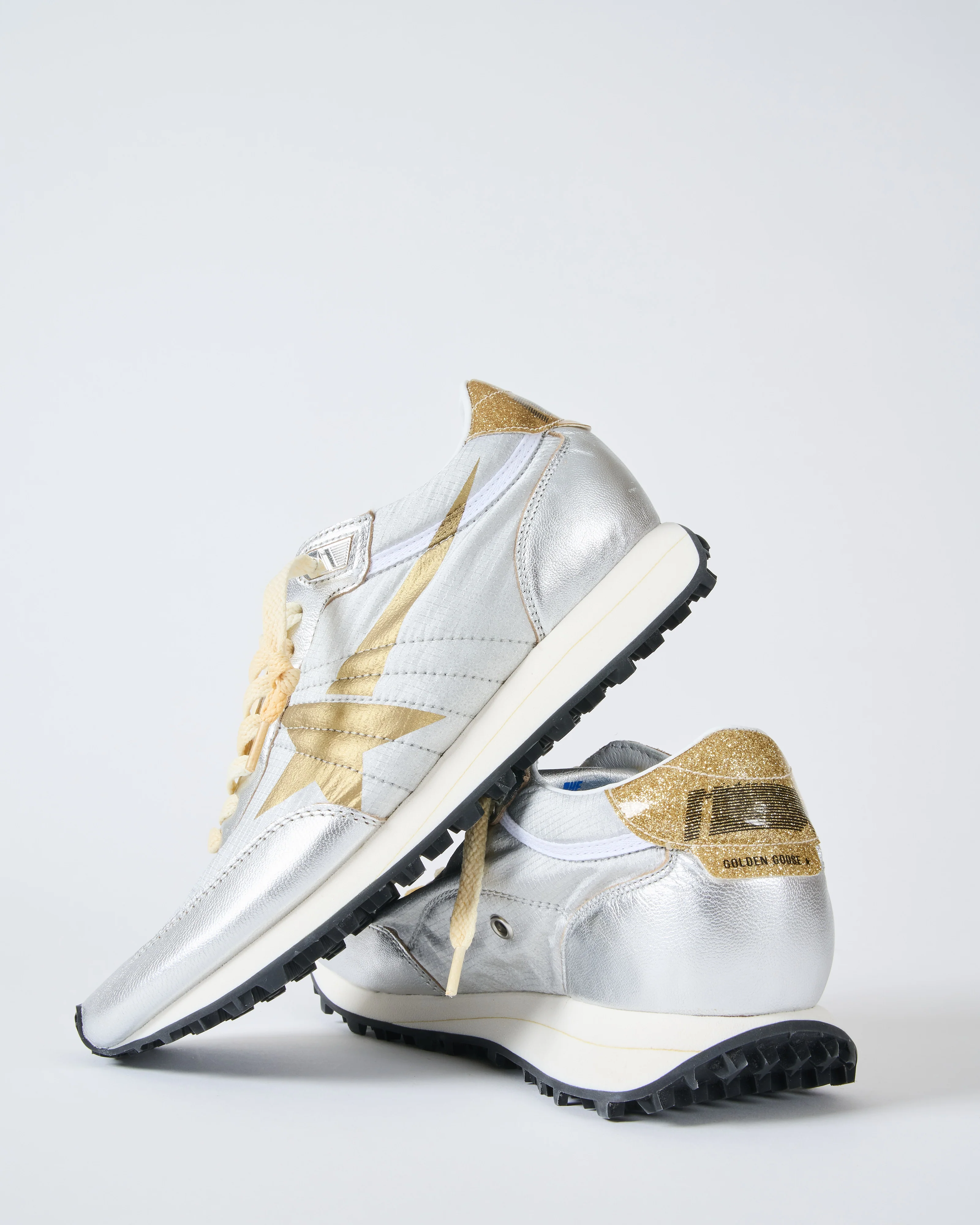 running marathon printed star glitter heel - Image 5
