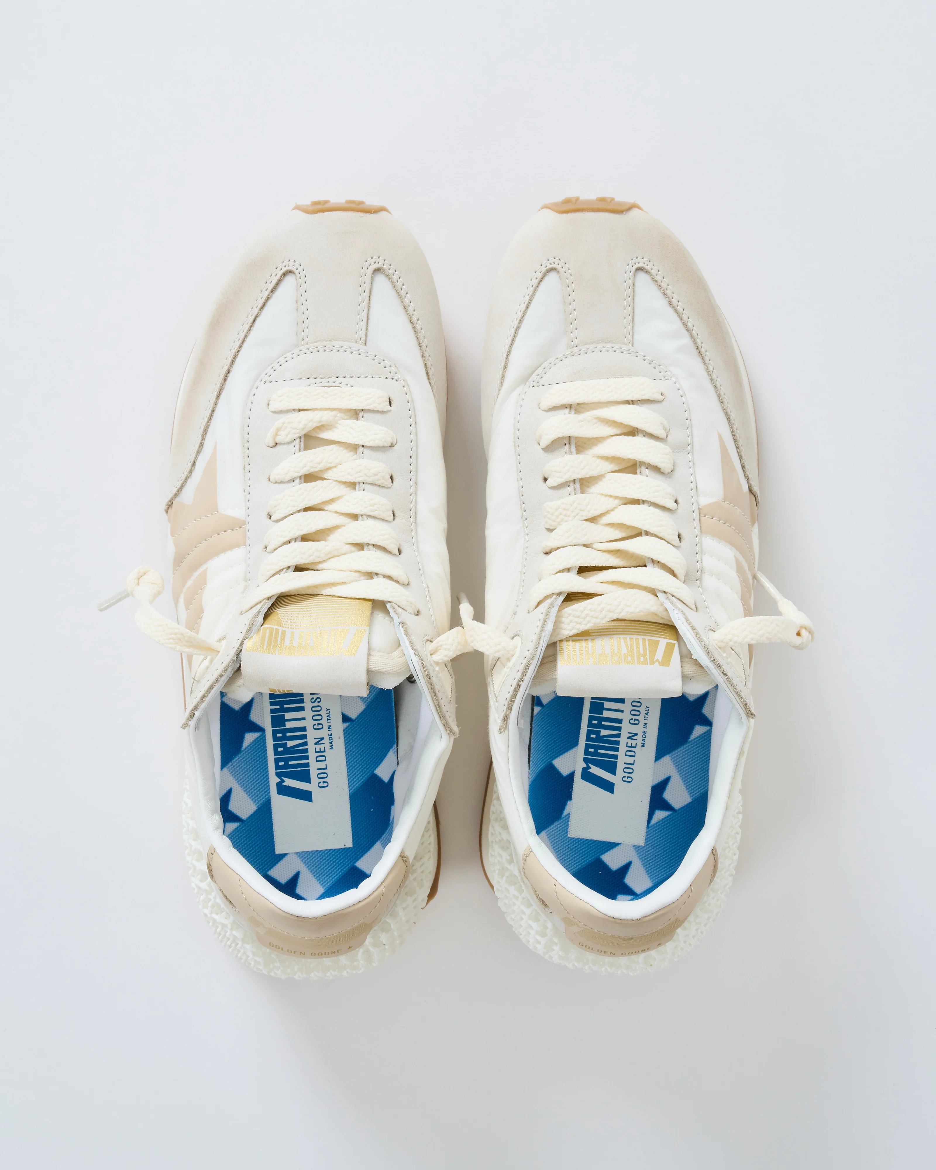 running marathon printed star leather spur and heel - Image 3