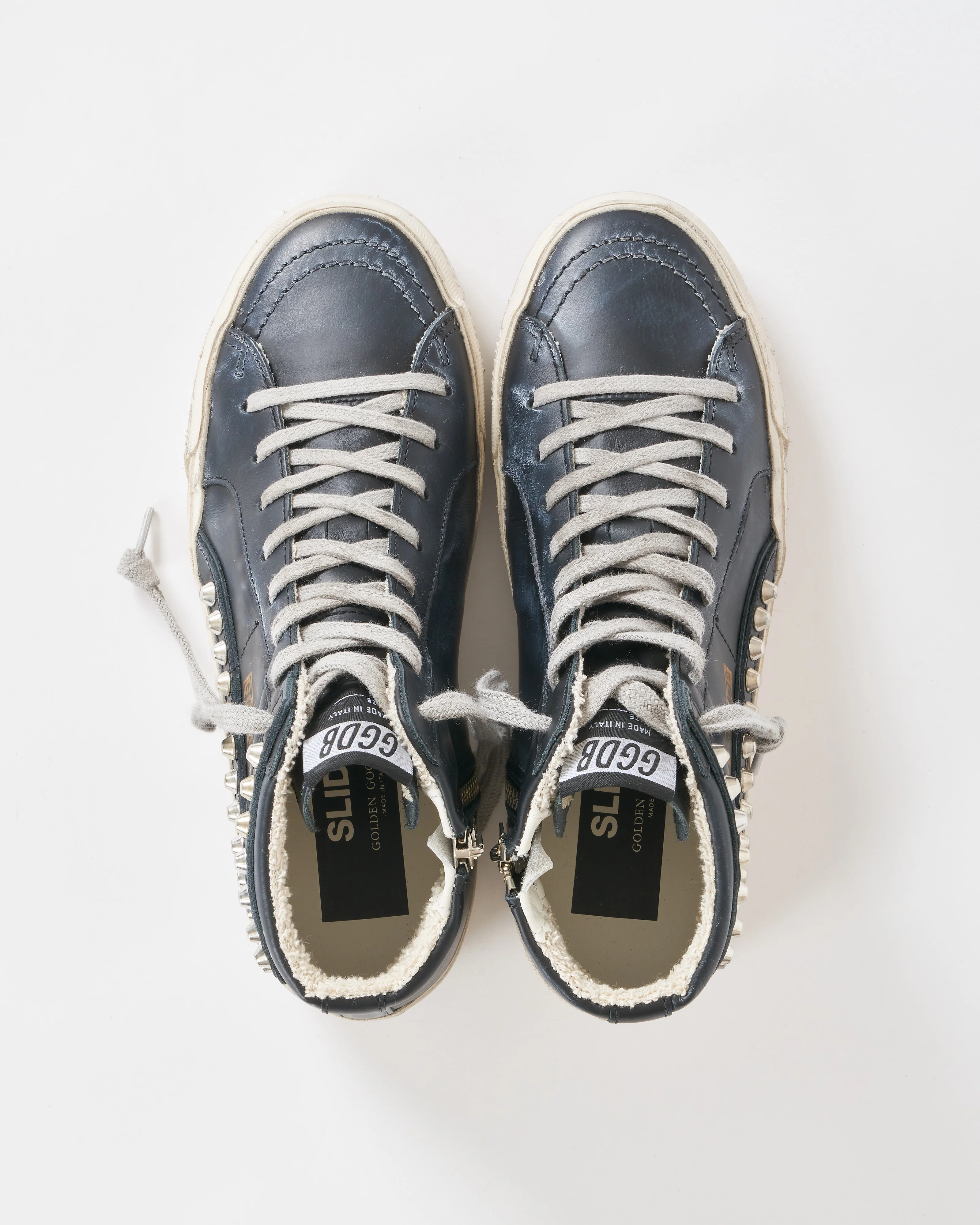 slide classic leather upper studs - Image 3