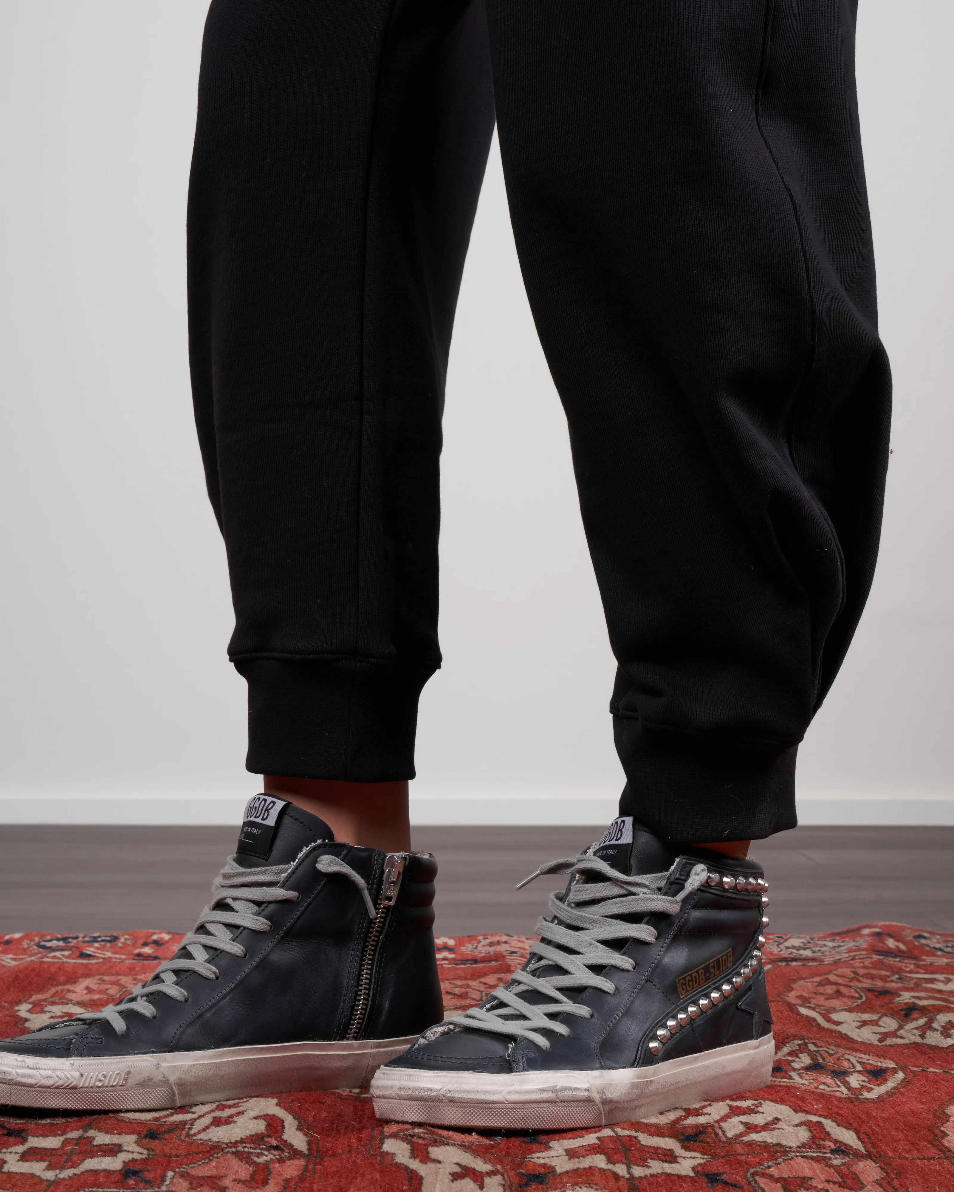 slide classic leather upper - studs - Image 5