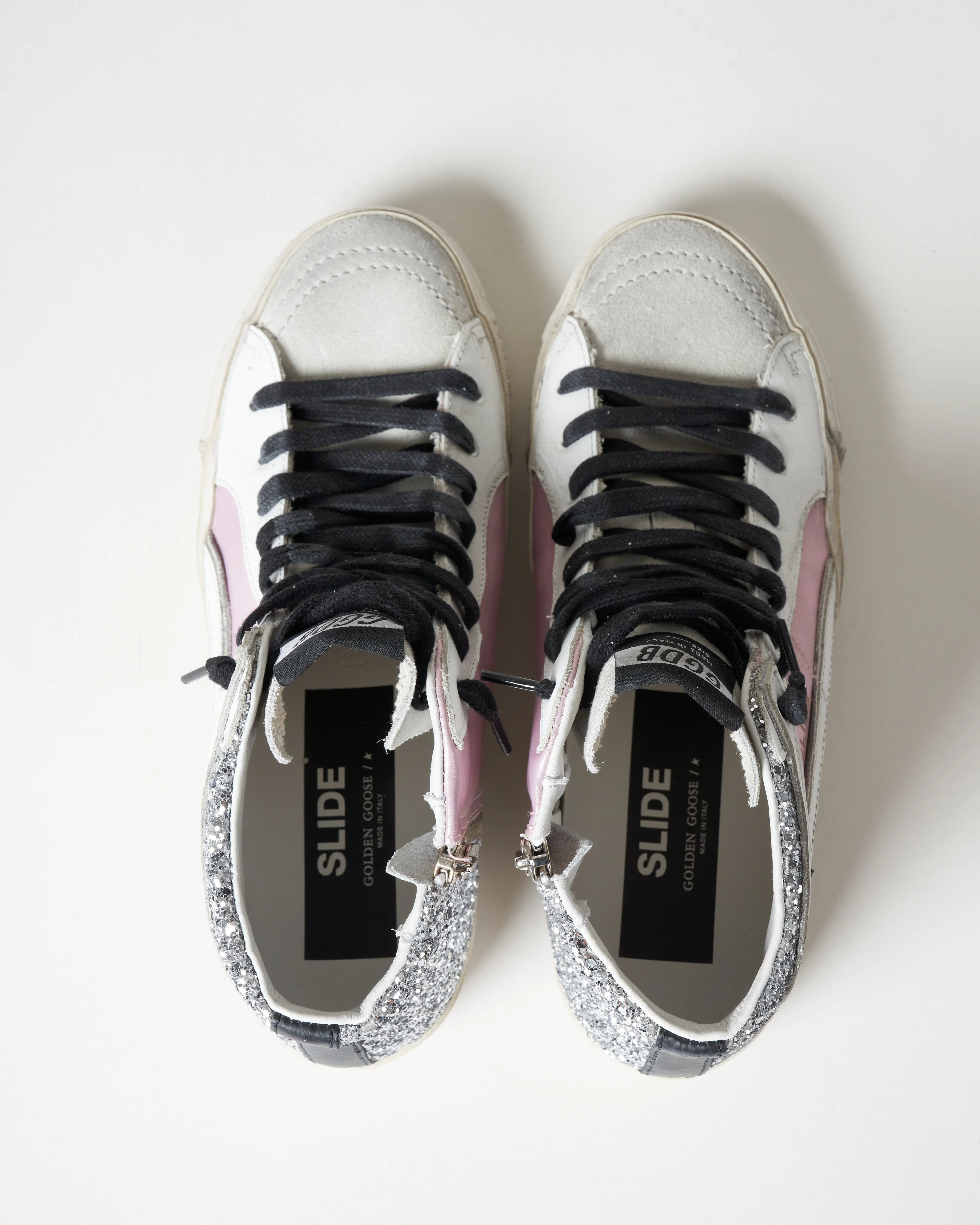 slide sneaker - salmon pink - Image 3