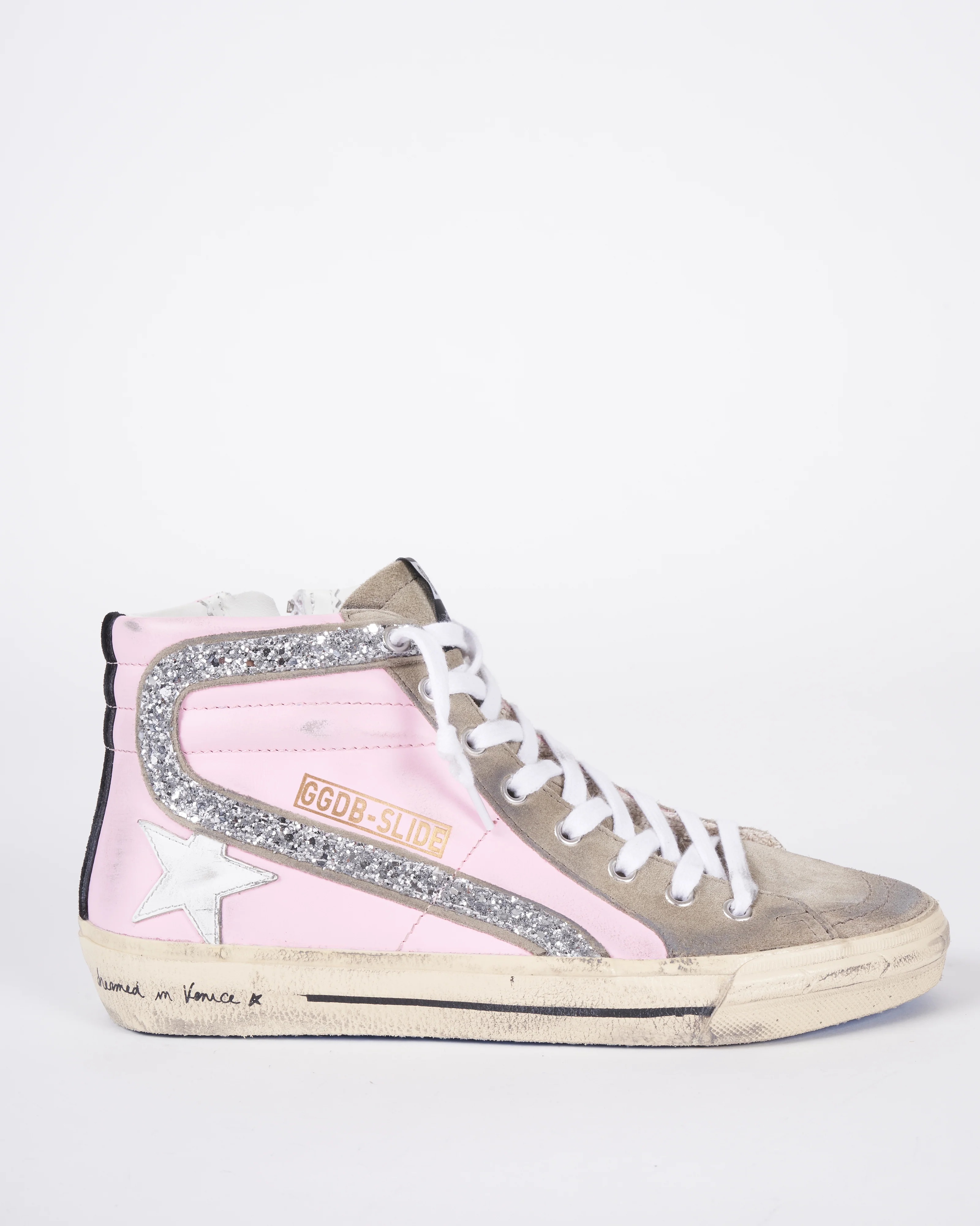 slide sneaker - orchid pink/taupe/white/black/silver - Image 2