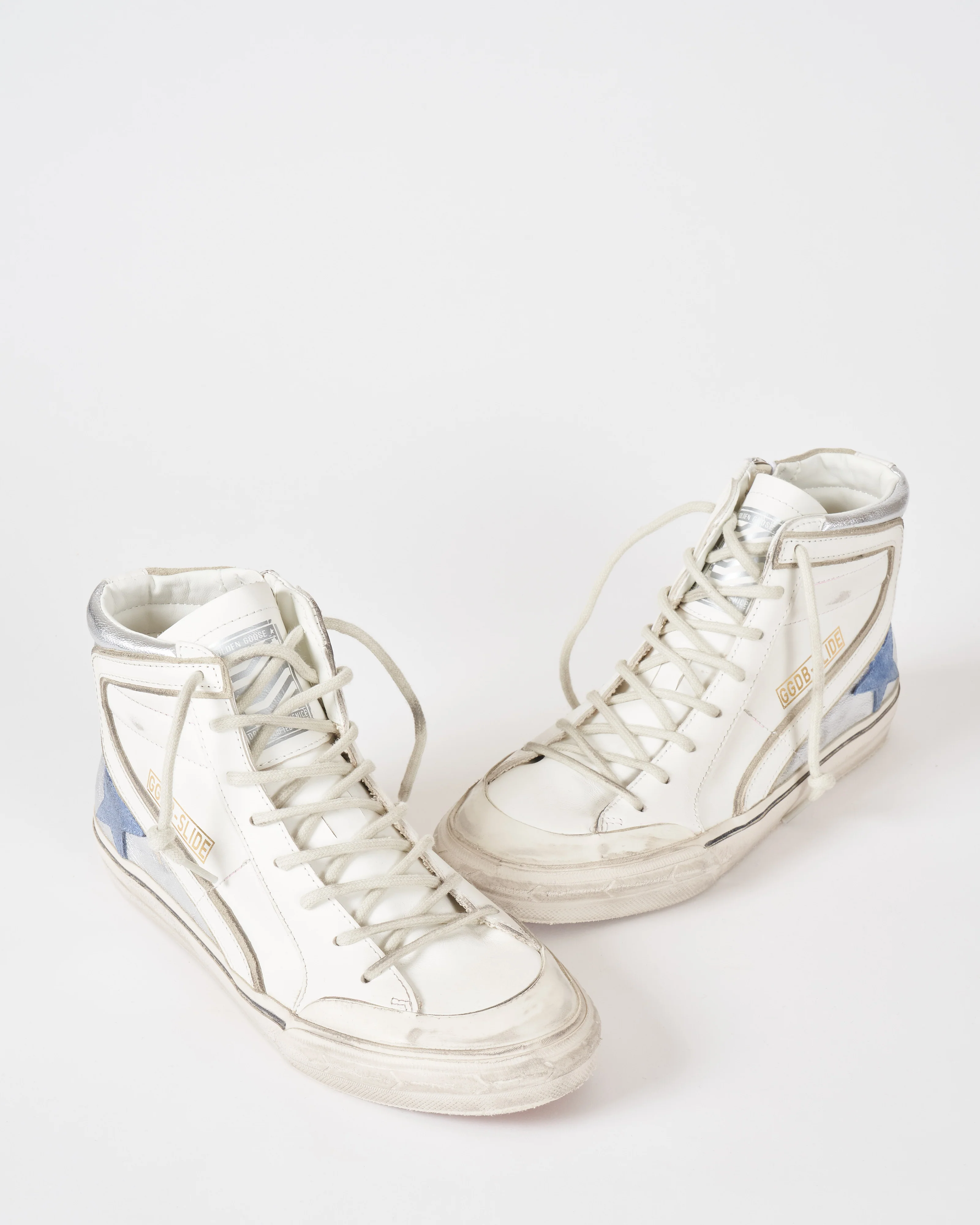 slide penstar leather and laminated upper suede star leather wave - Image 4