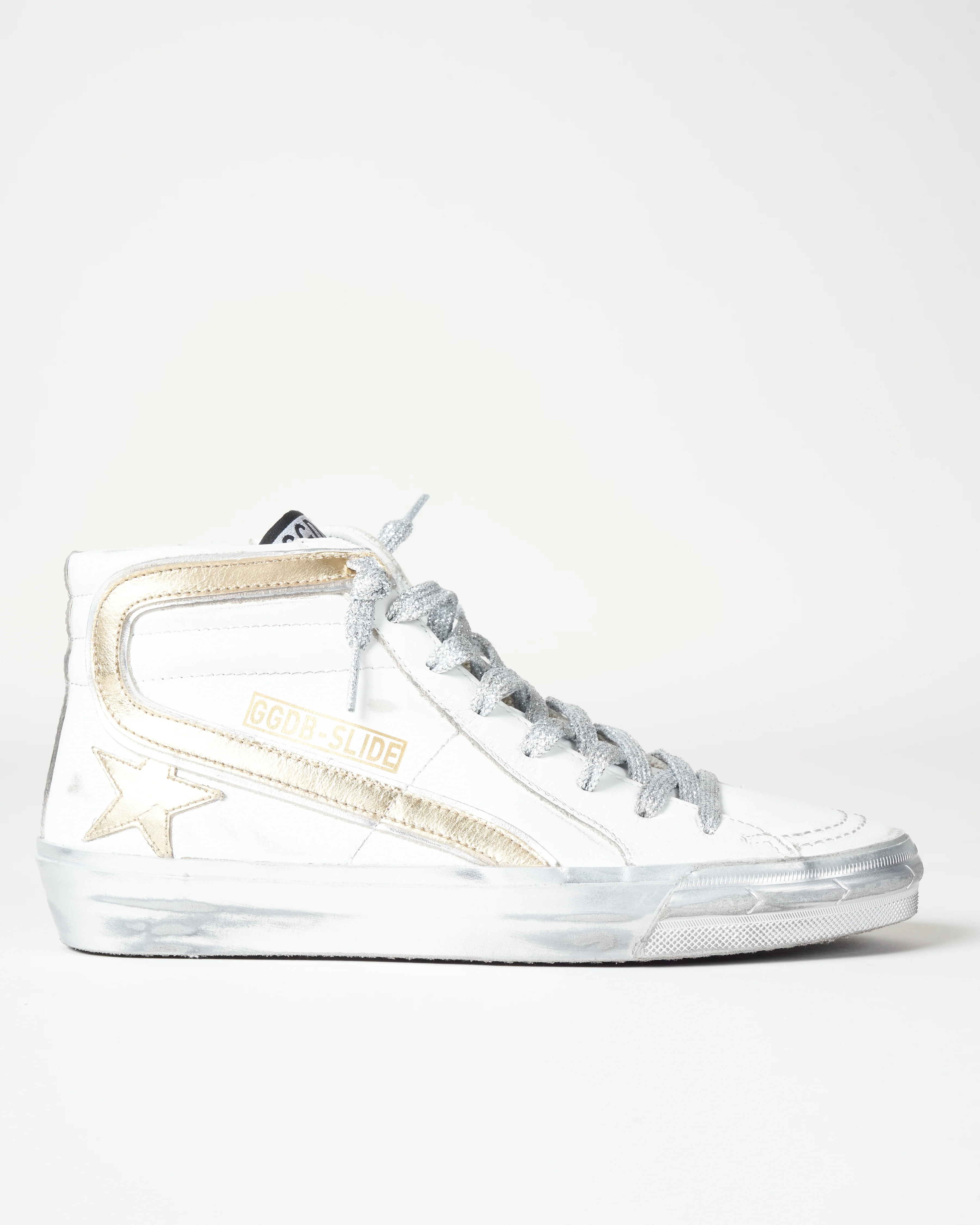 slide sneaker - white/gold - Image 2