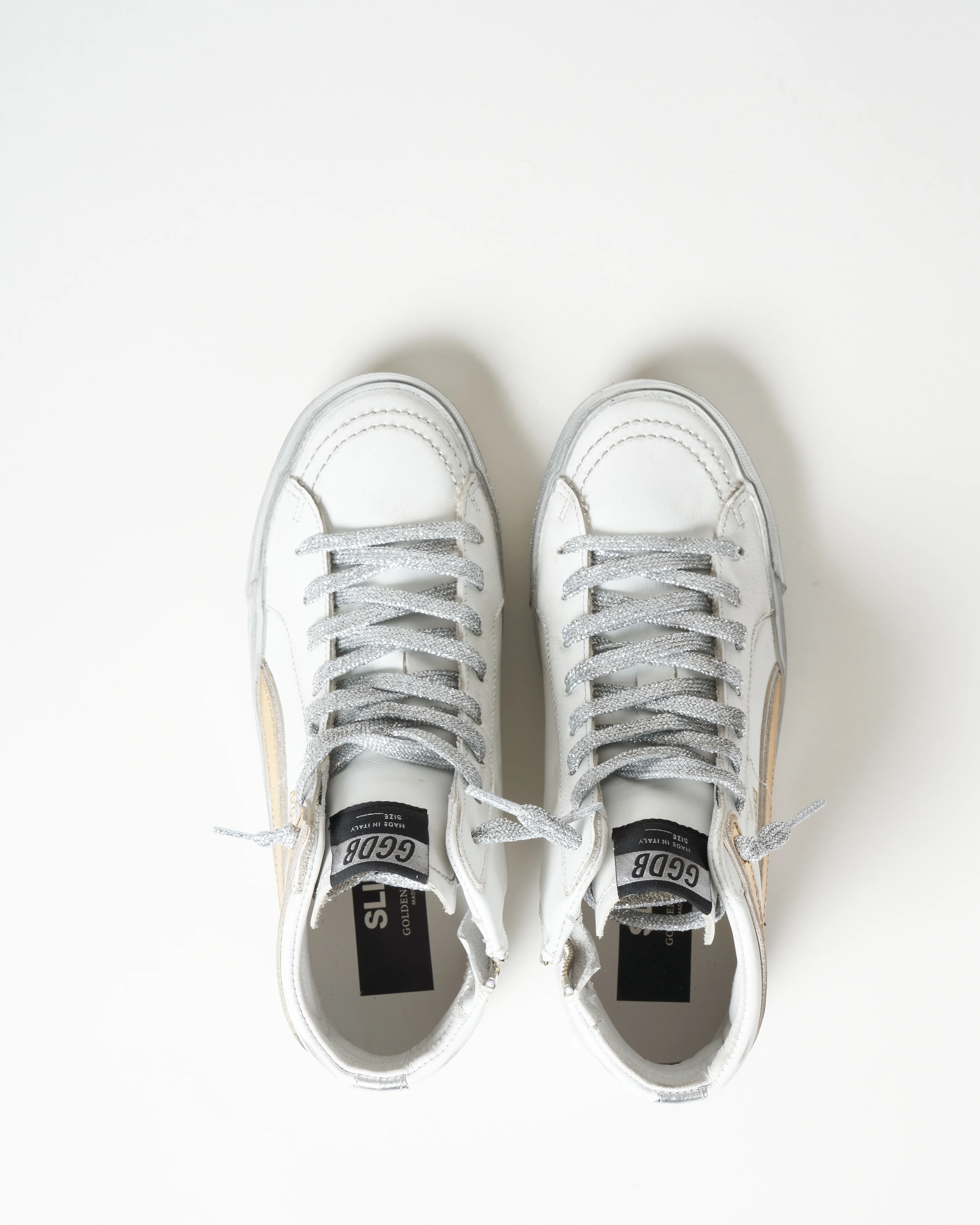 slide sneaker - white/gold - Image 4