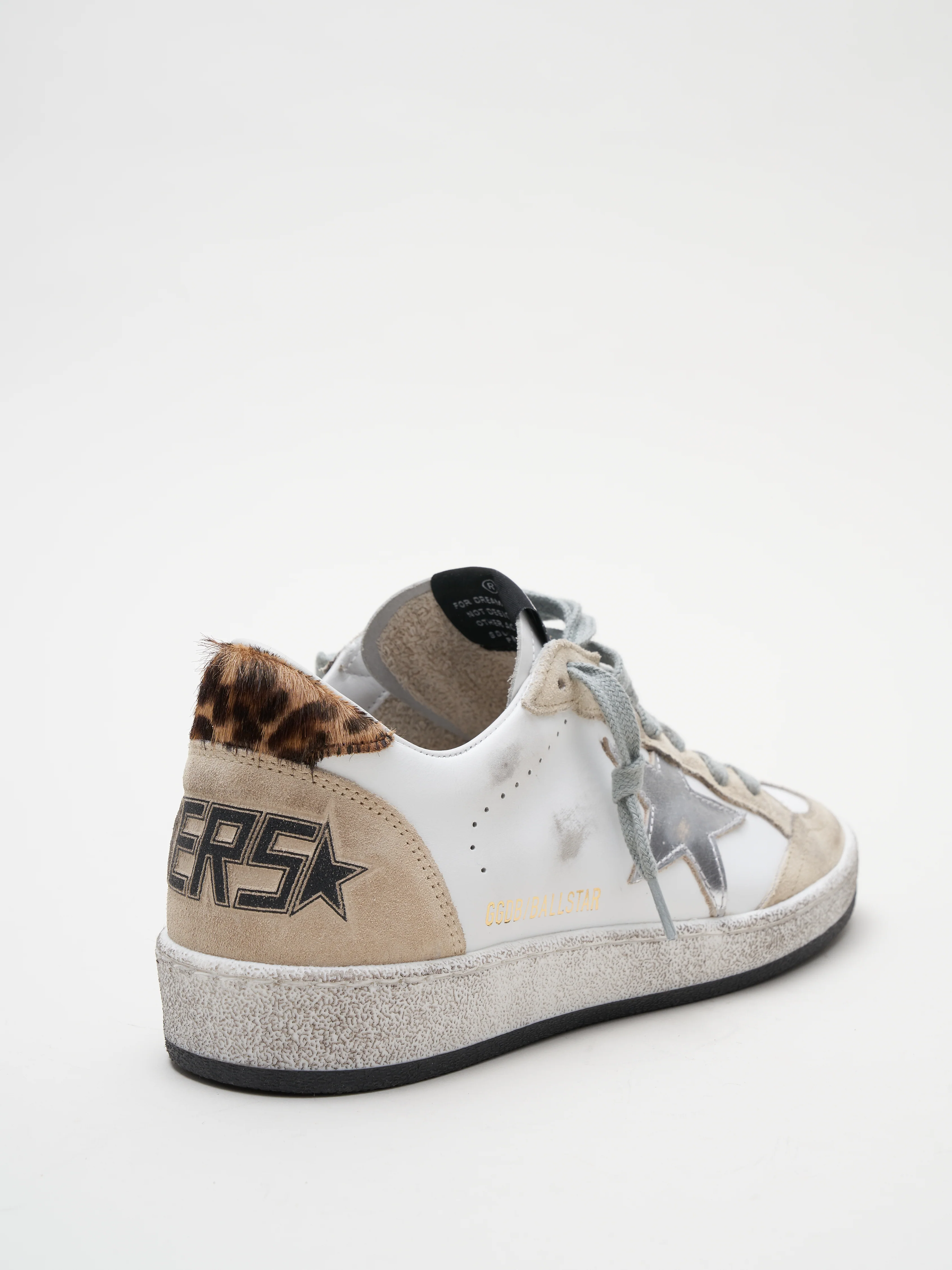 ball star sneaker - pearl suede - Image 3