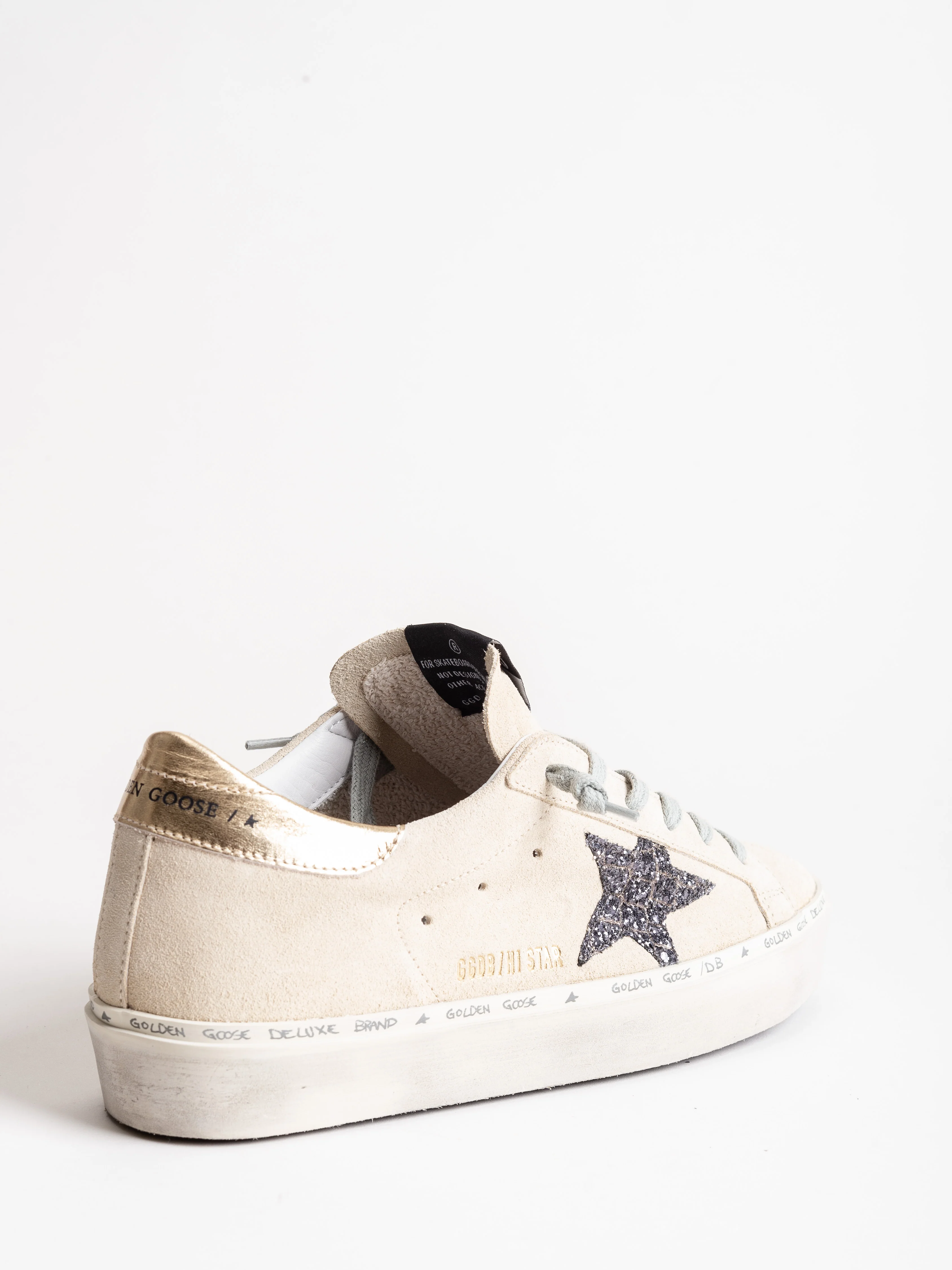 hi star sneaker - pearl suede - Image 3
