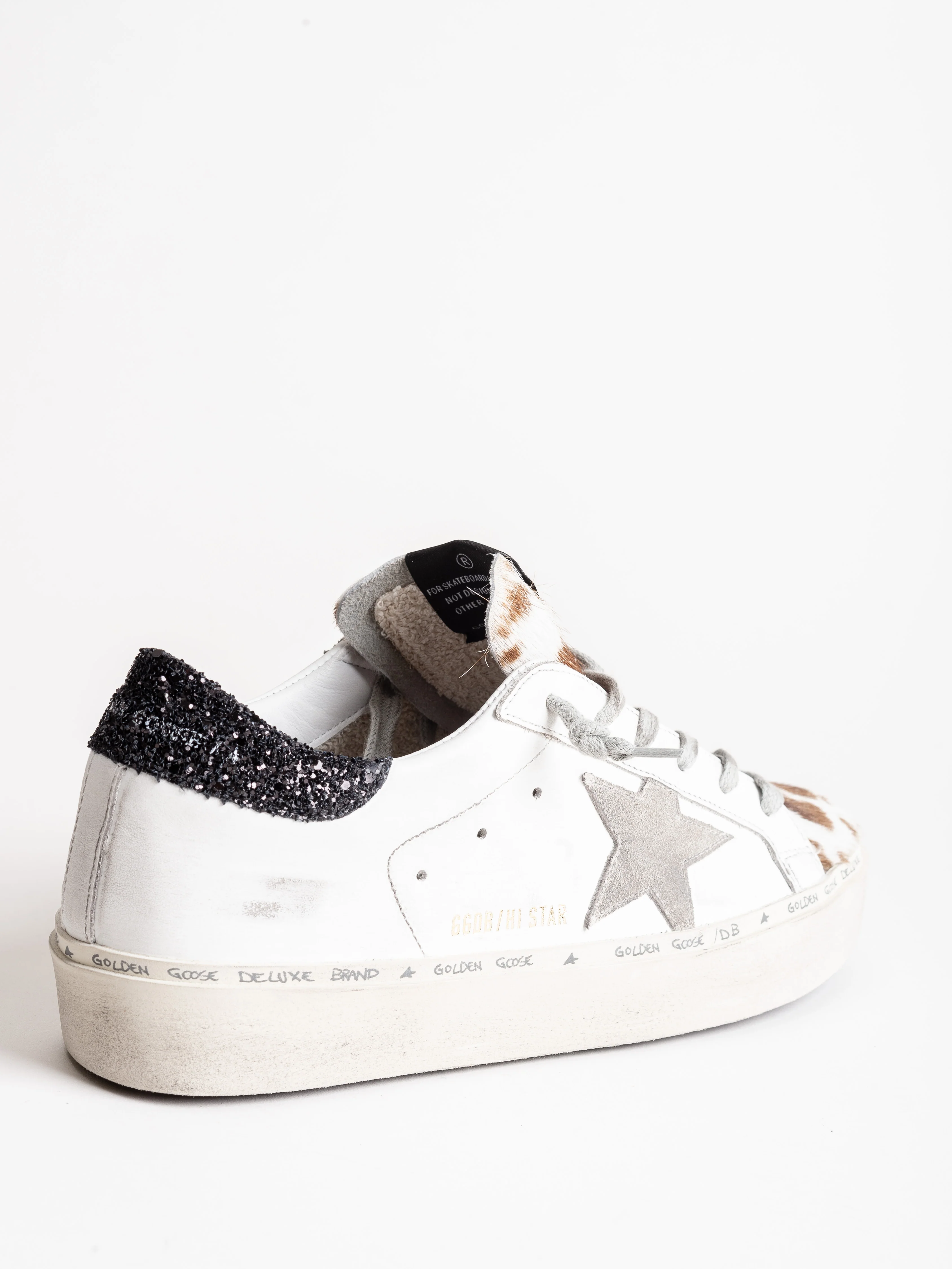 hi star sneakers - white leather - Image 3