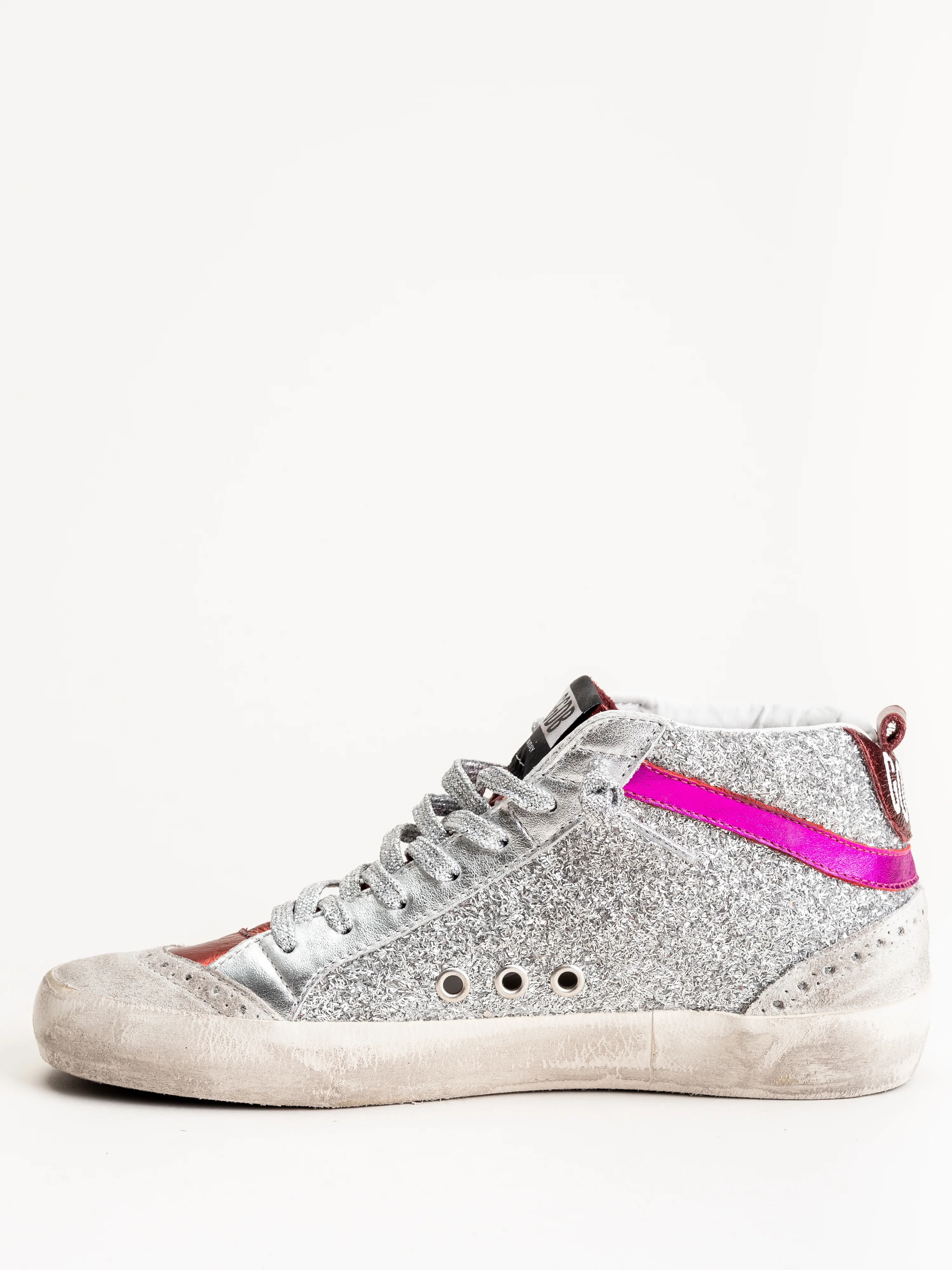mid star sneaker - silver glitter-pink - Image 2
