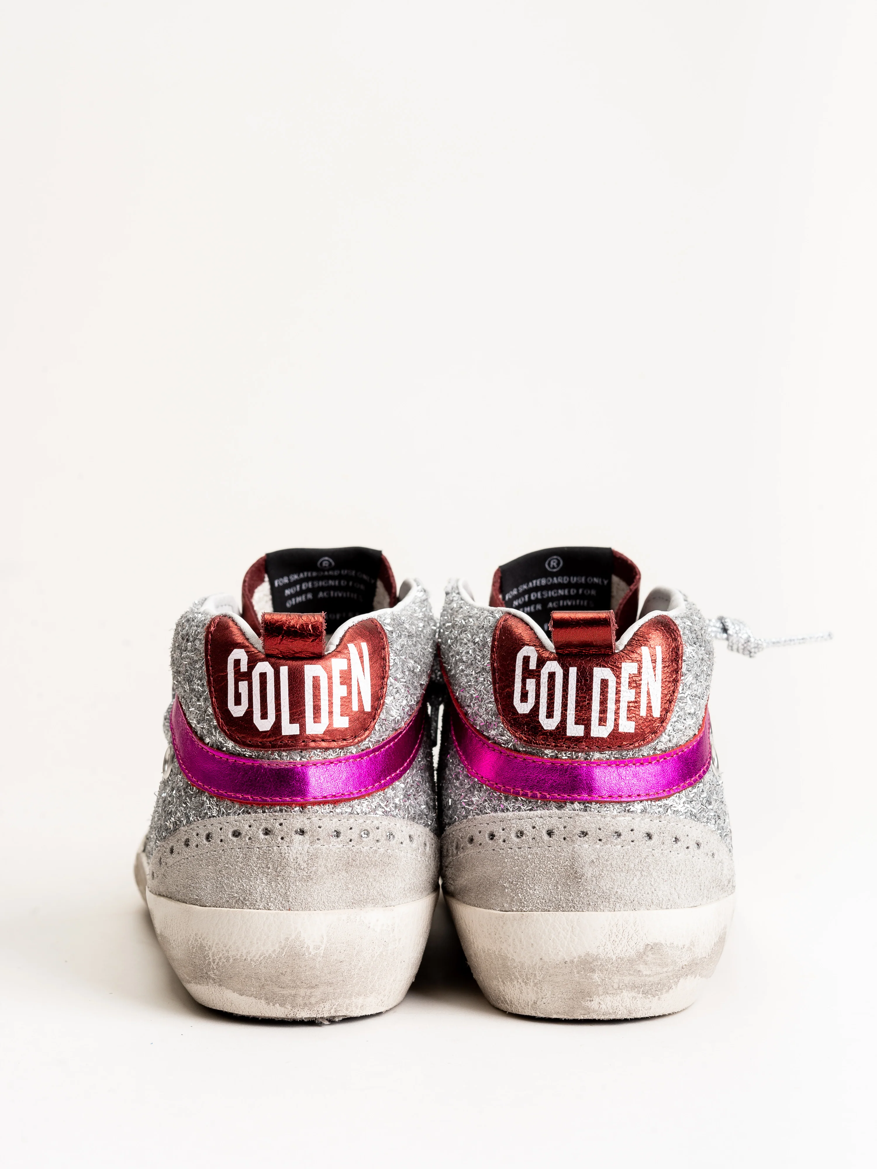 mid star sneaker - silver glitter-pink - Image 5