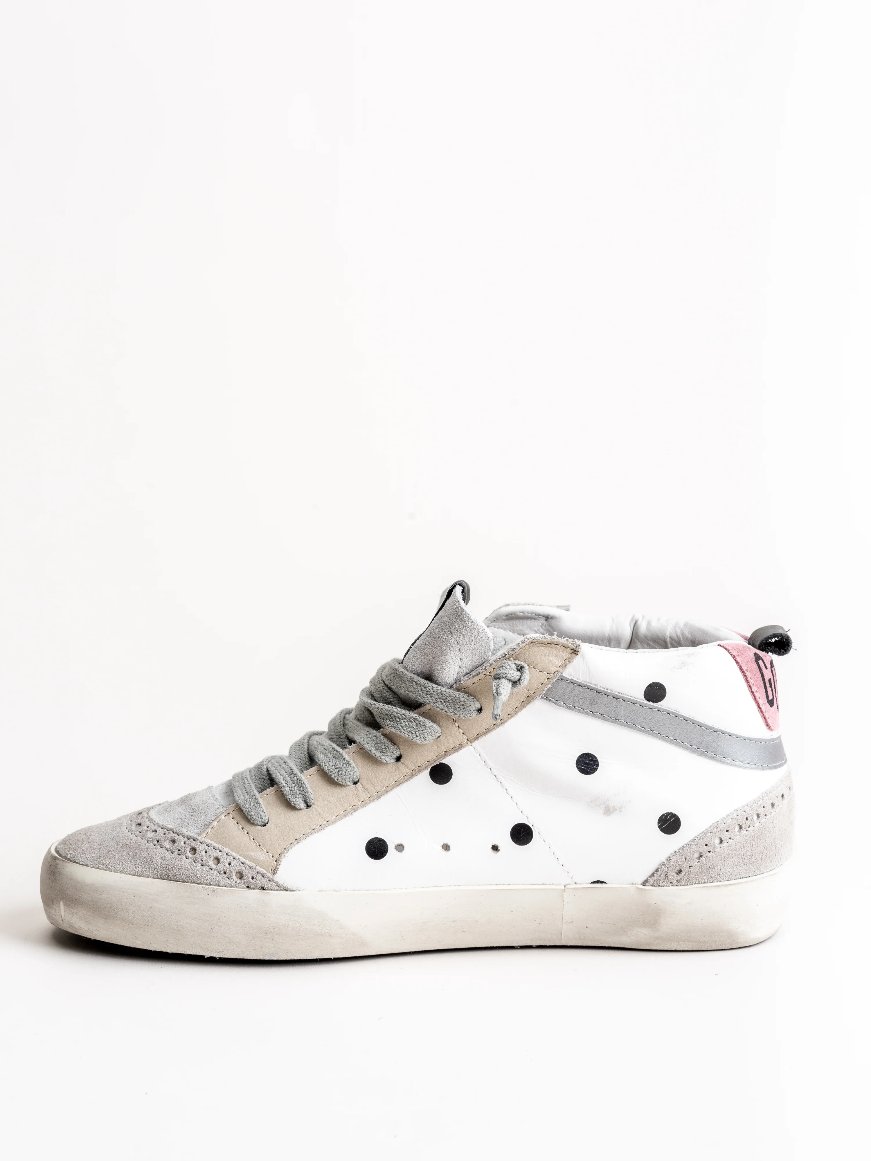 mid star sneaker - white dot - Image 2