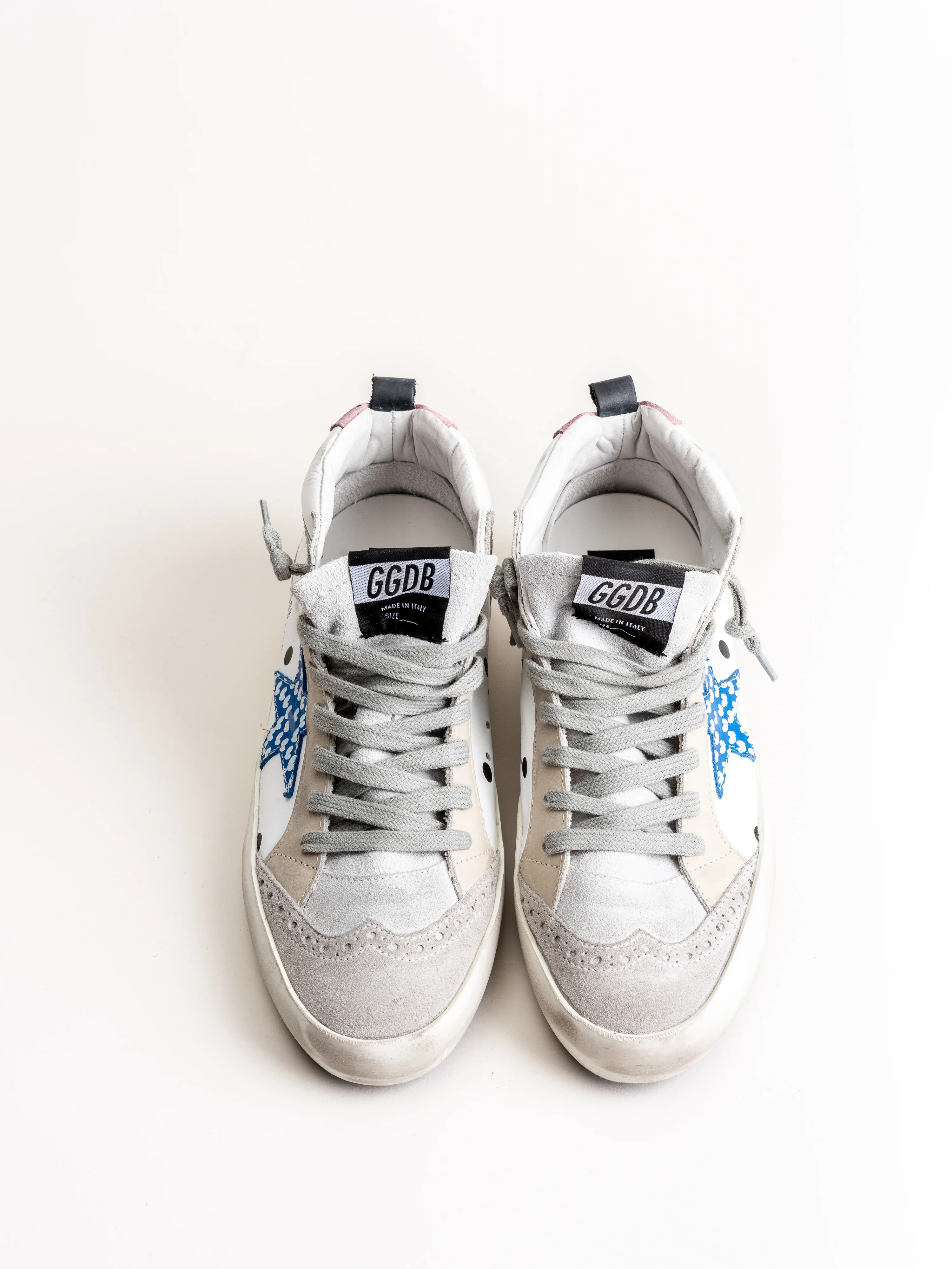mid star sneaker - white dot - Image 3