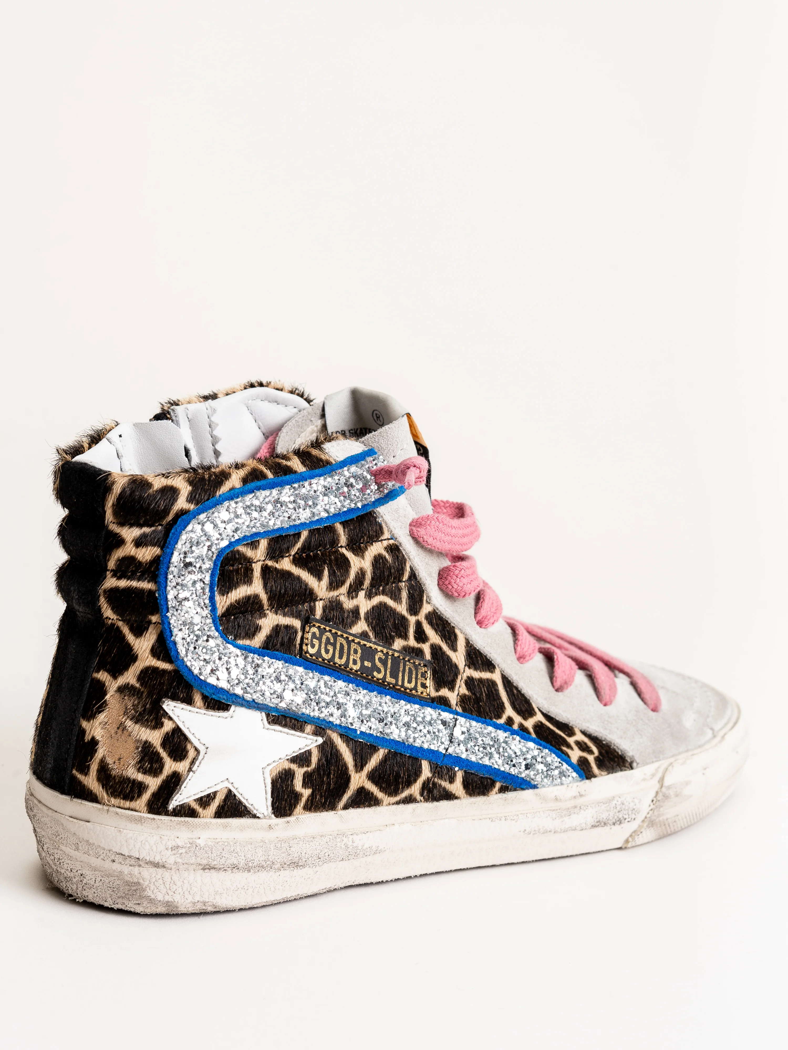 slide sneaker - animalier-silver - Image 3