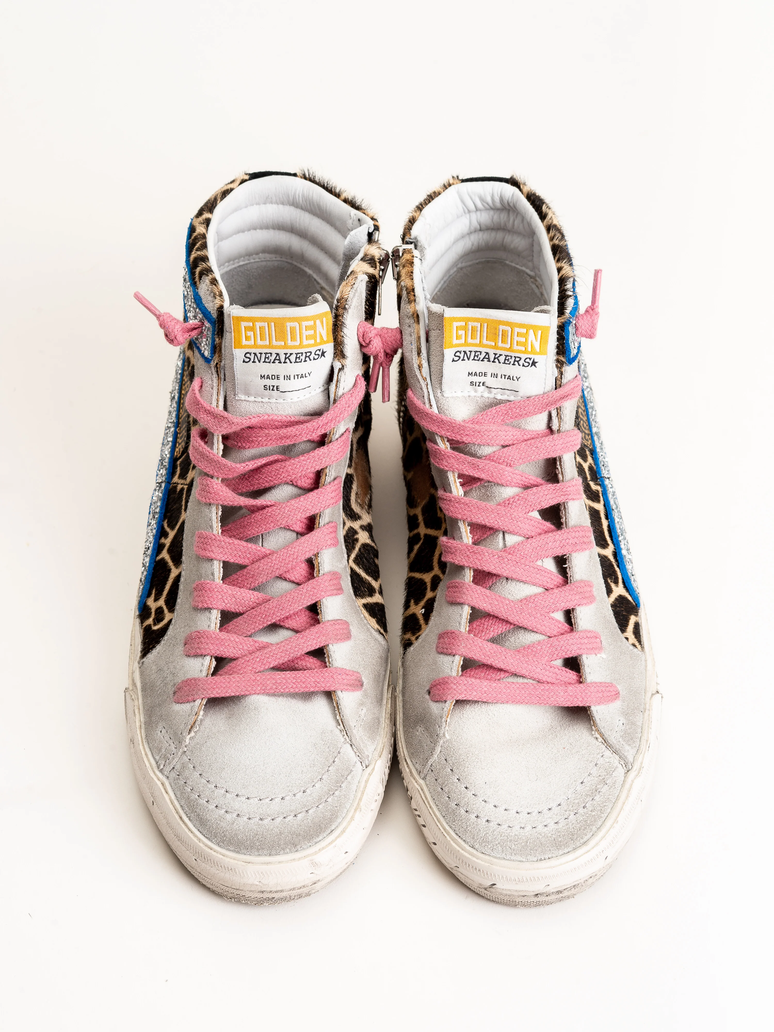 slide sneaker - animalier-silver - Image 4