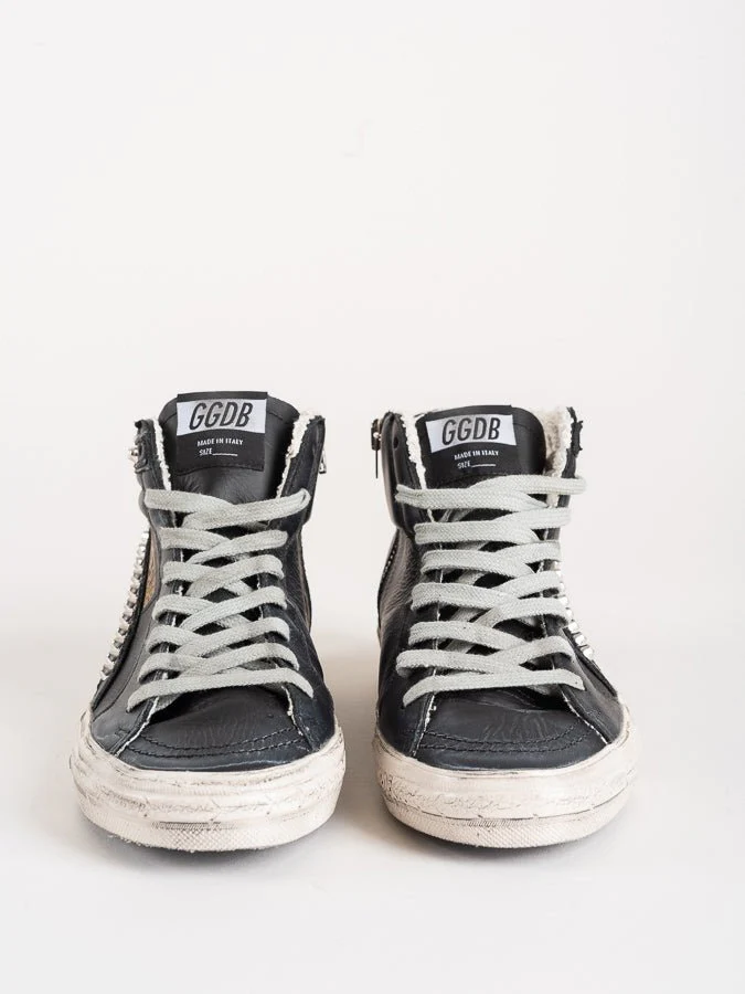 slide sneakers - black studs - Image 3