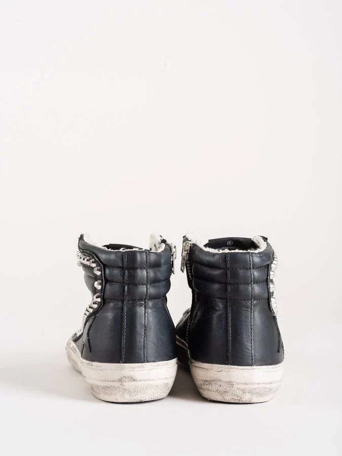 slide sneakers - black studs - Image 4