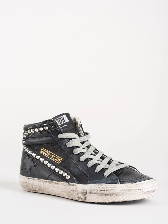 slide sneakers - black studs - Image 5