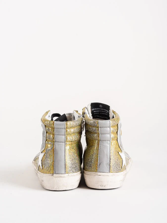 slide sneakers - cedro glitter/white star - Image 4