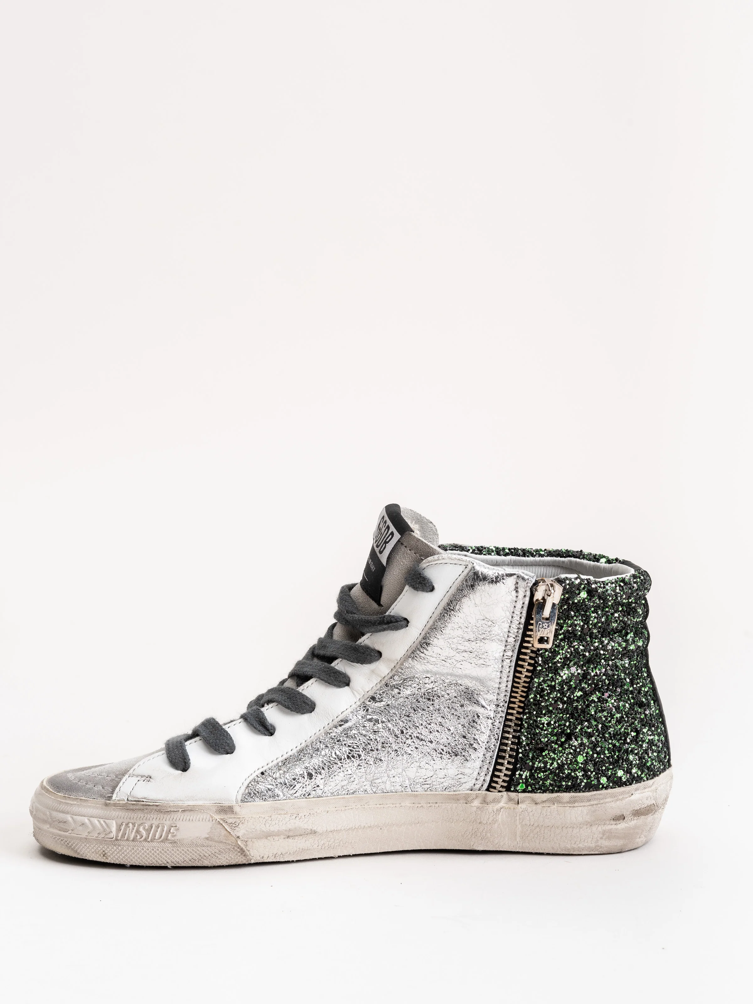 slide sneakers - half silver/ice star - Image 2