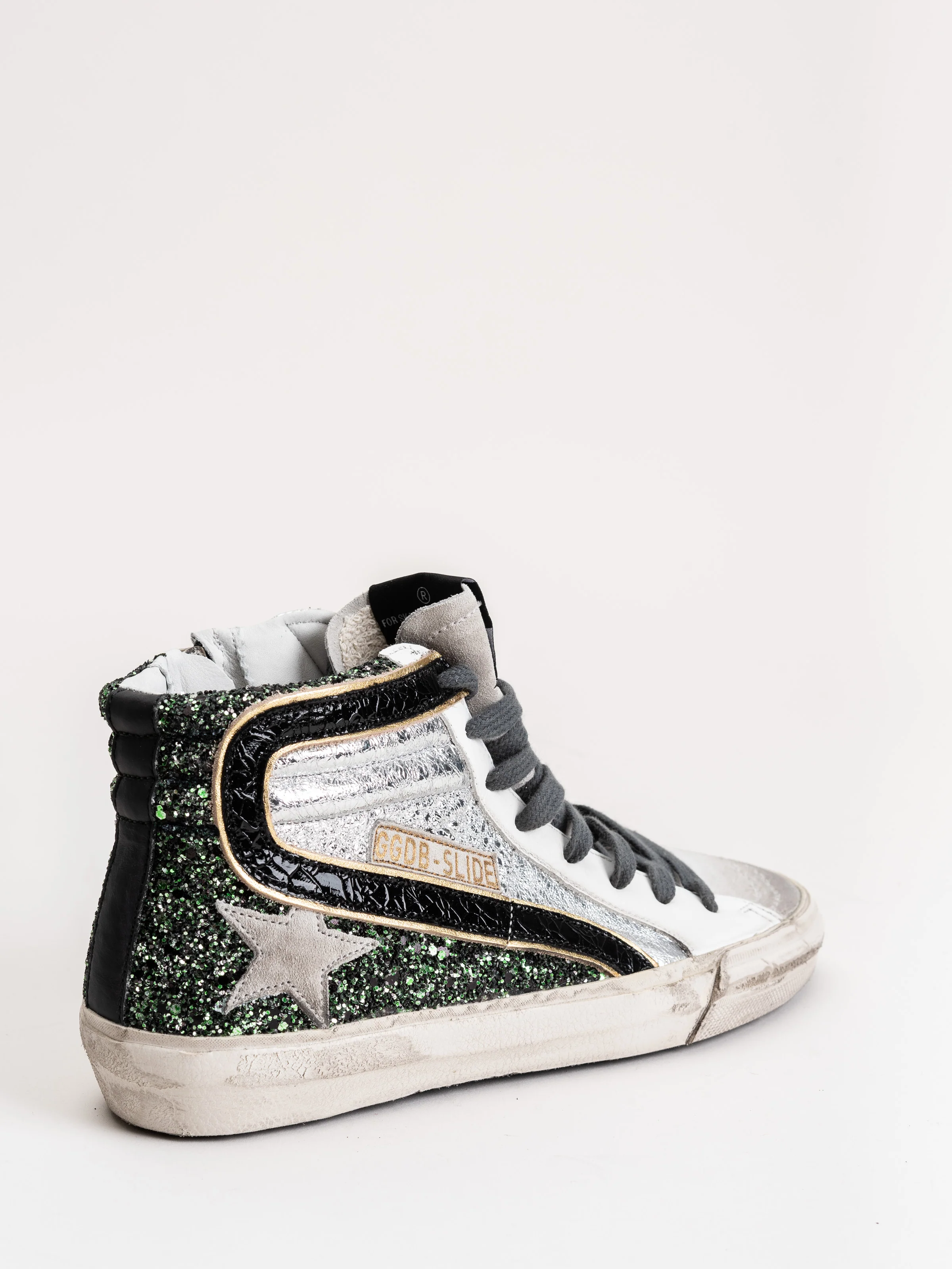 slide sneakers - half silver/ice star - Image 3