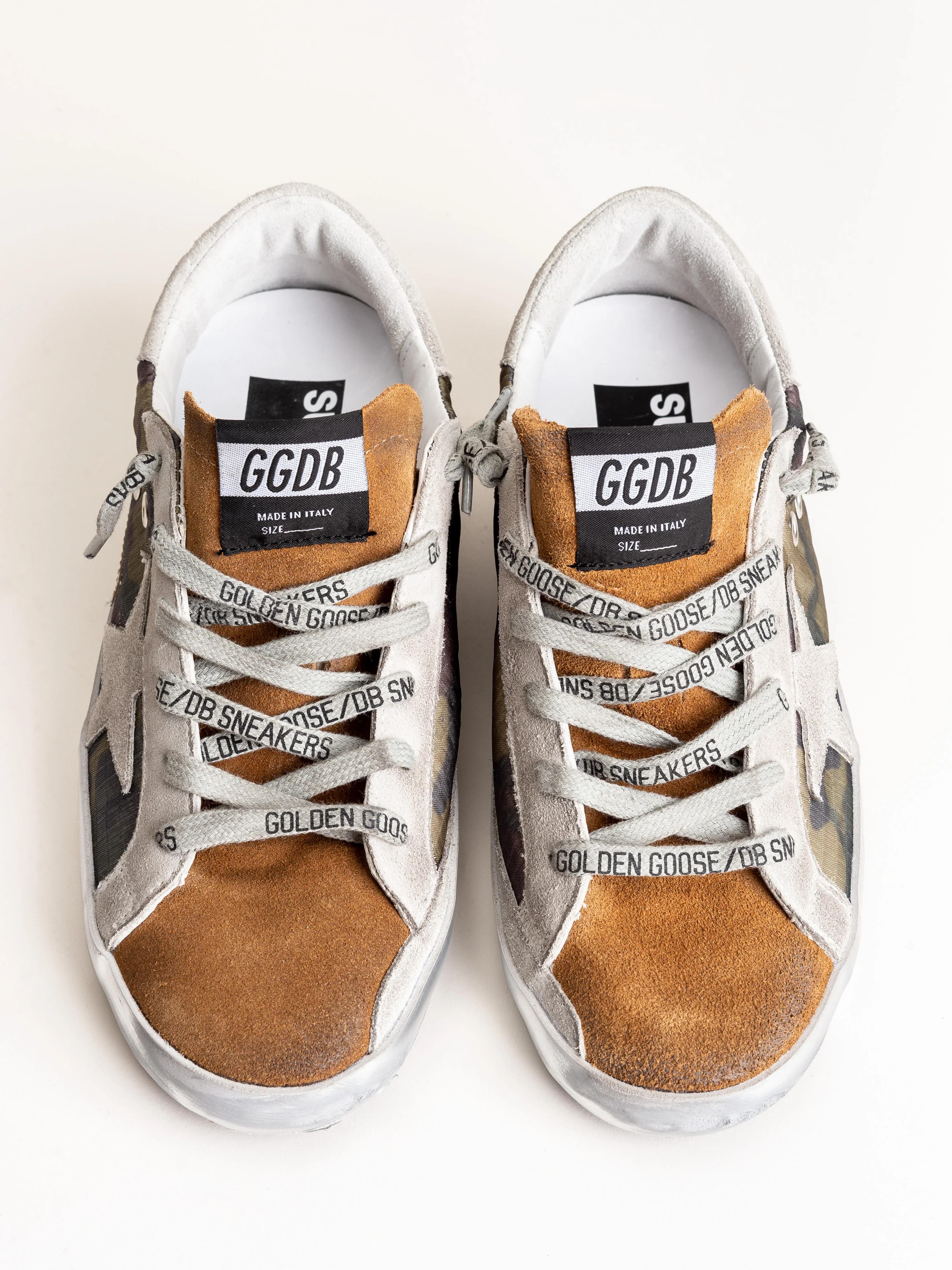 superstar sneaker - camouflage-coffee suede - Image 4