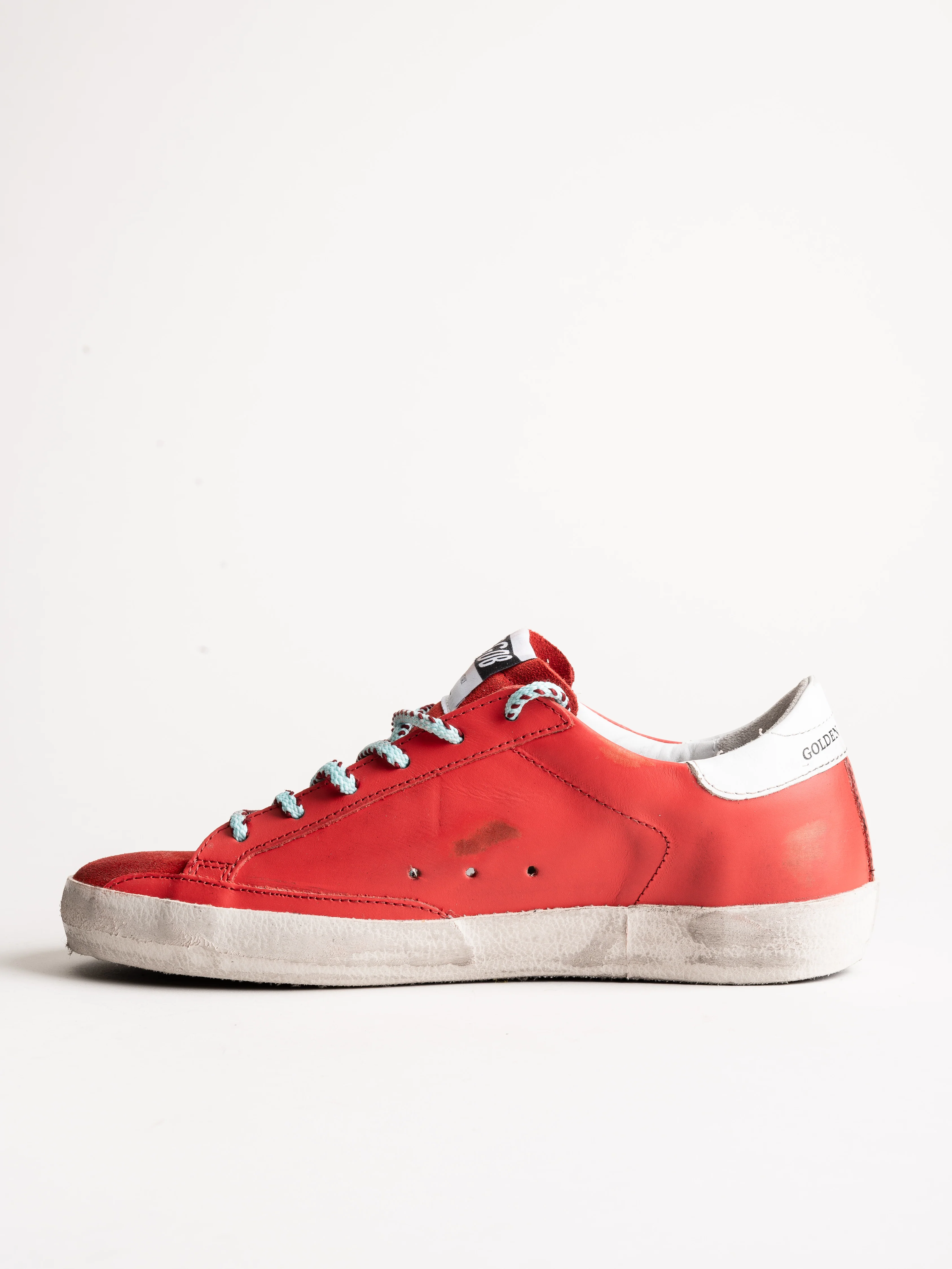 superstar sneaker - cherry leather - Image 2