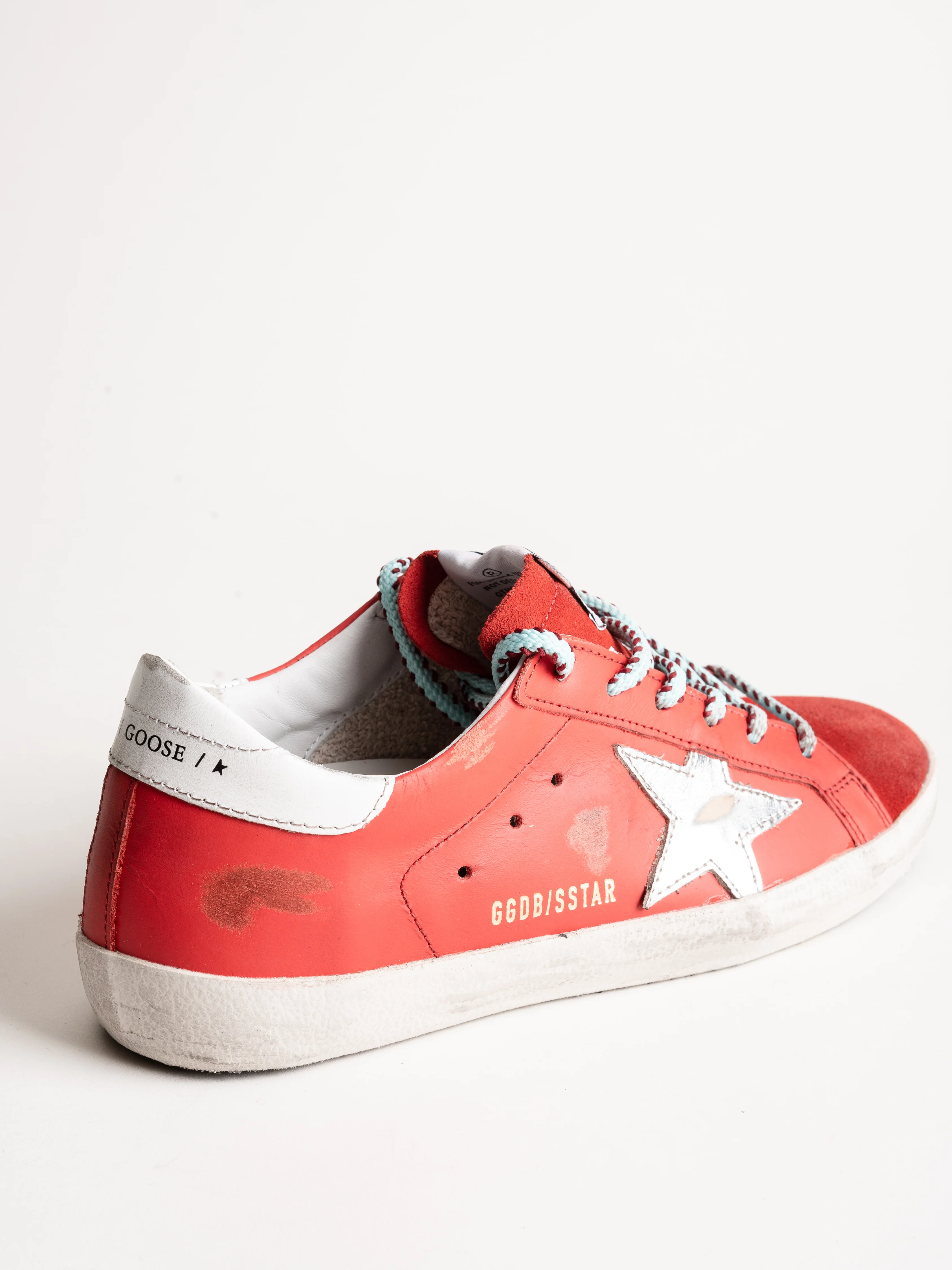 superstar sneaker - cherry leather - Image 3