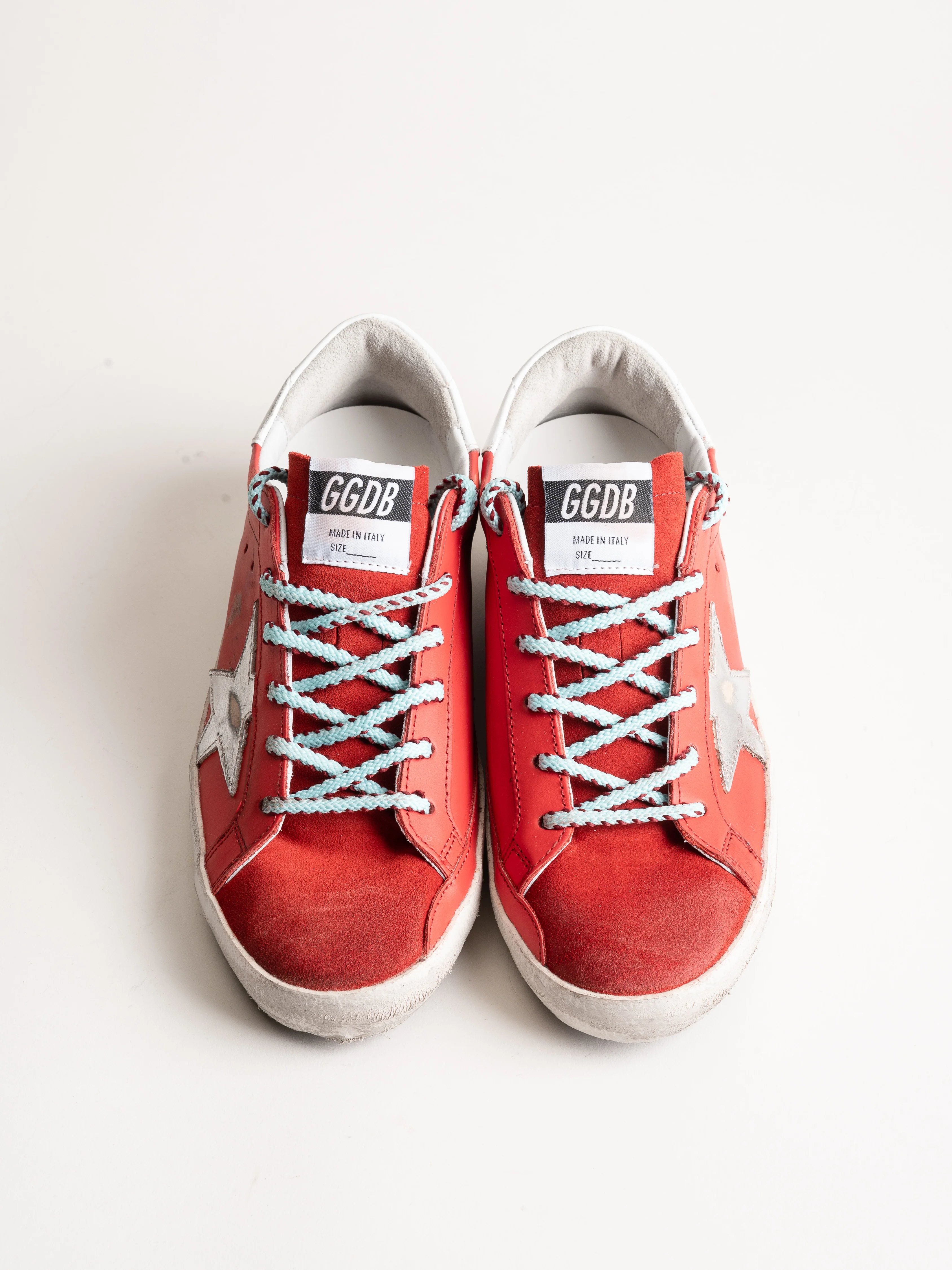 superstar sneaker - cherry leather - Image 4