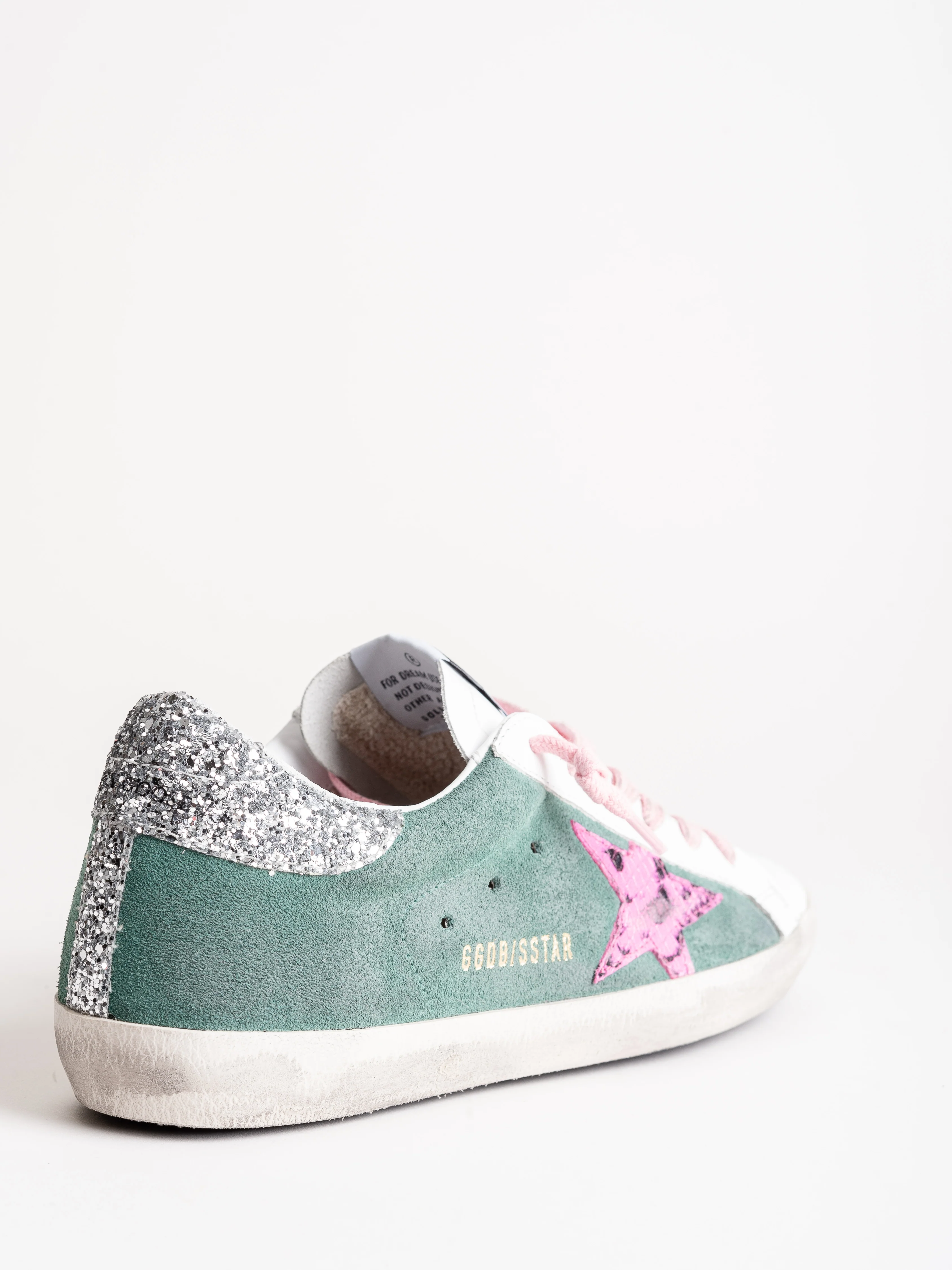 superstar sneaker - green leather - Image 3