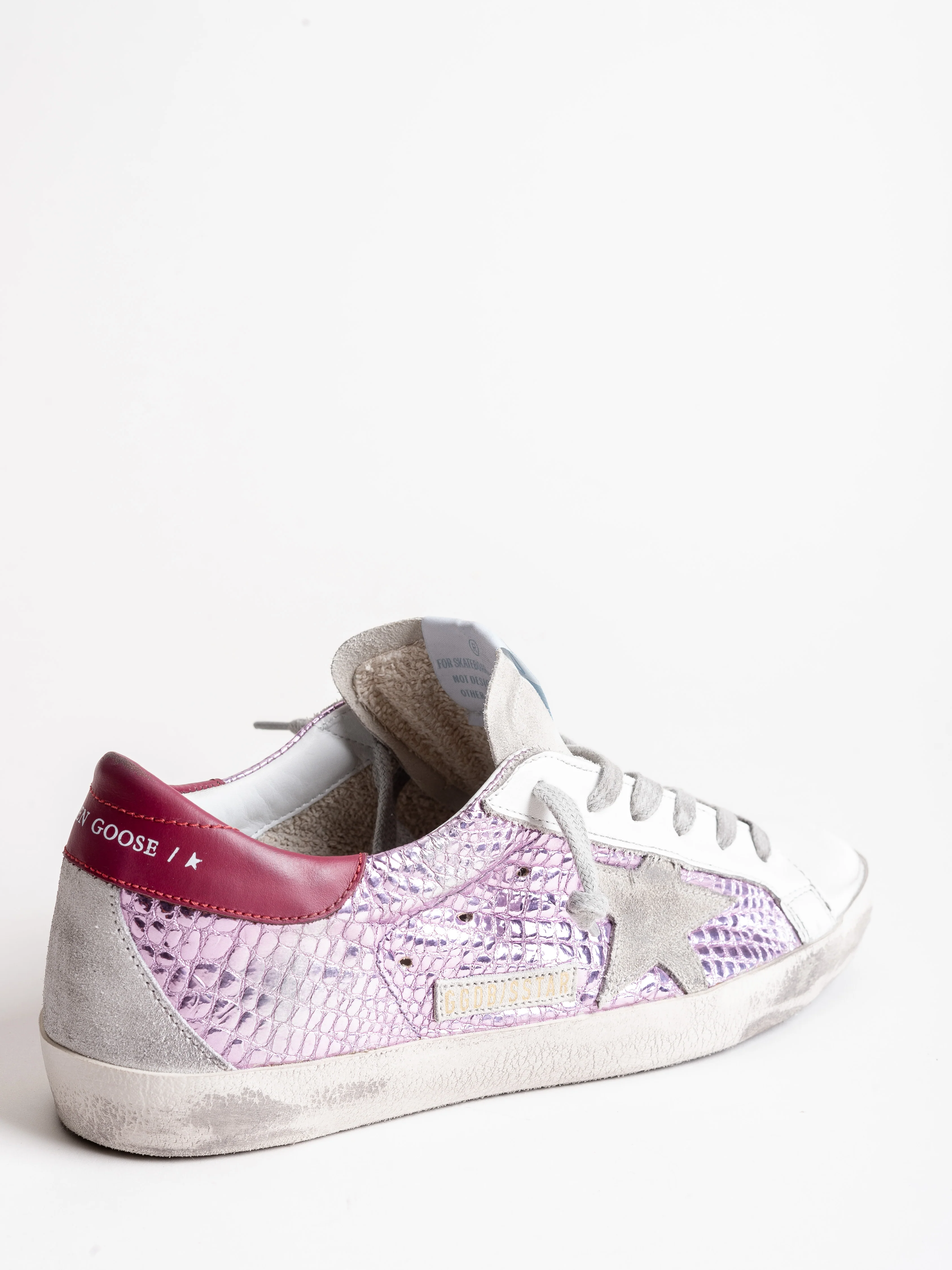 superstar sneaker - lavender laminated - Image 3