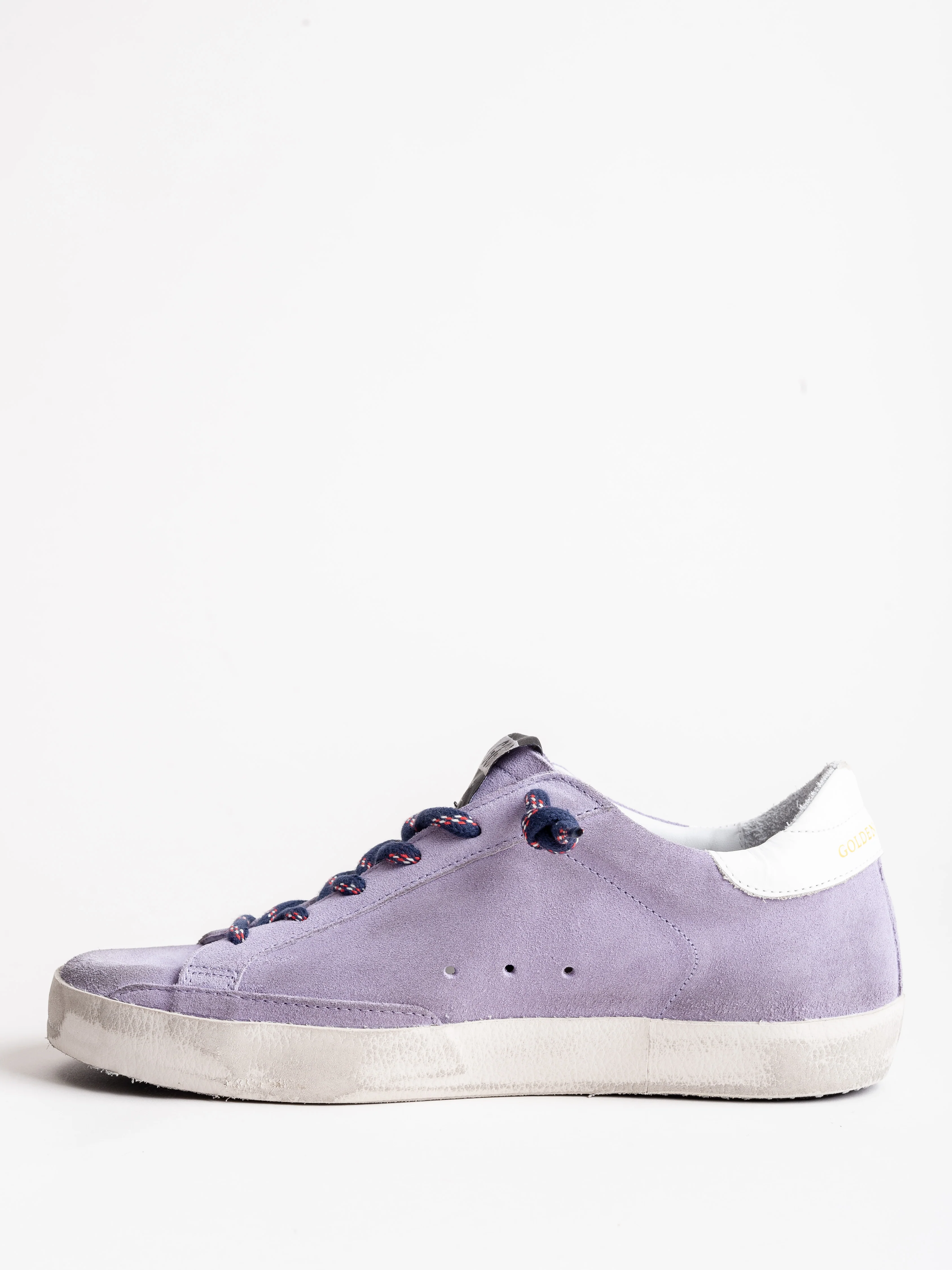 superstar sneaker - lavender suede - Image 2
