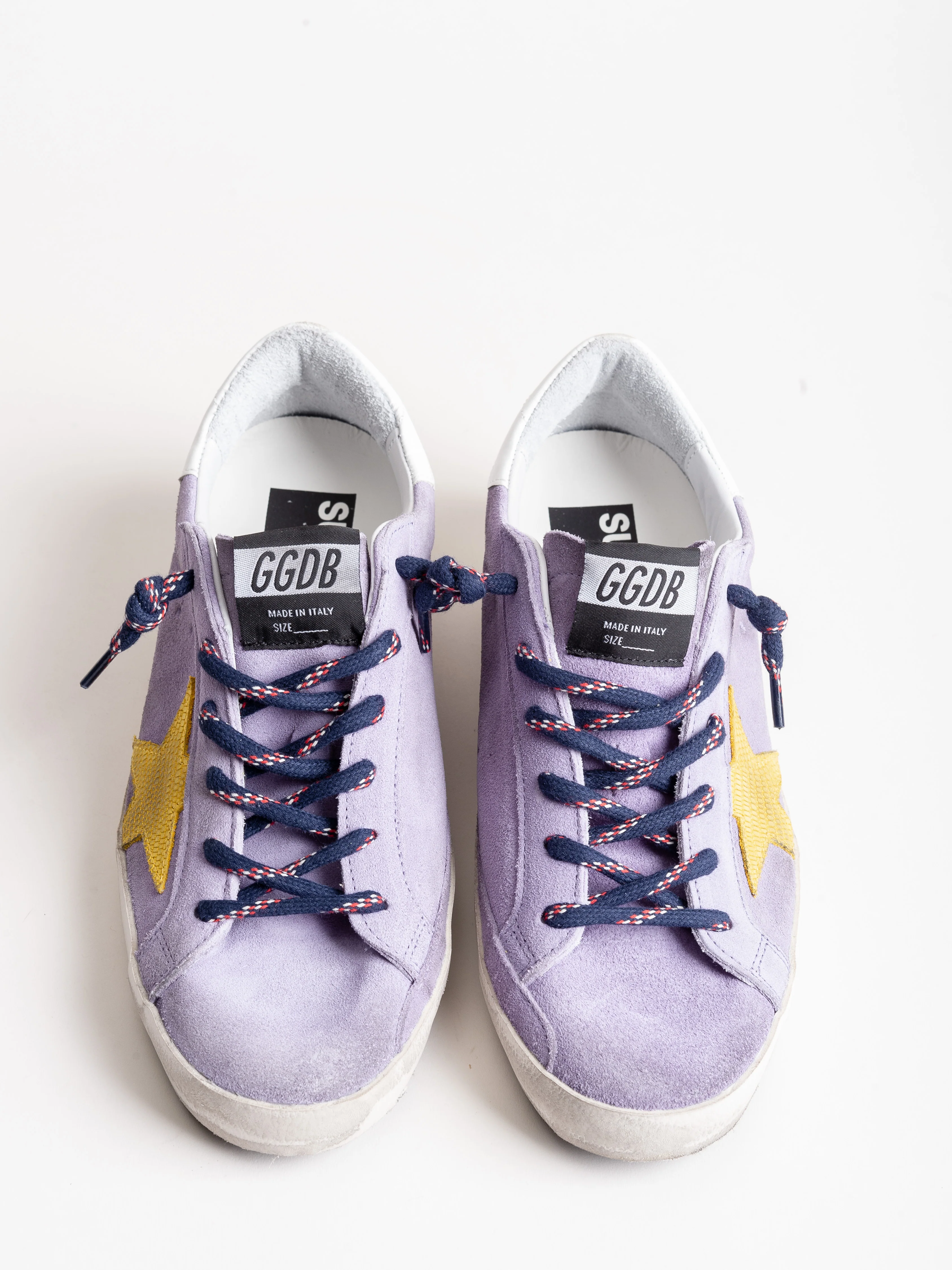 superstar sneaker - lavender suede - Image 4