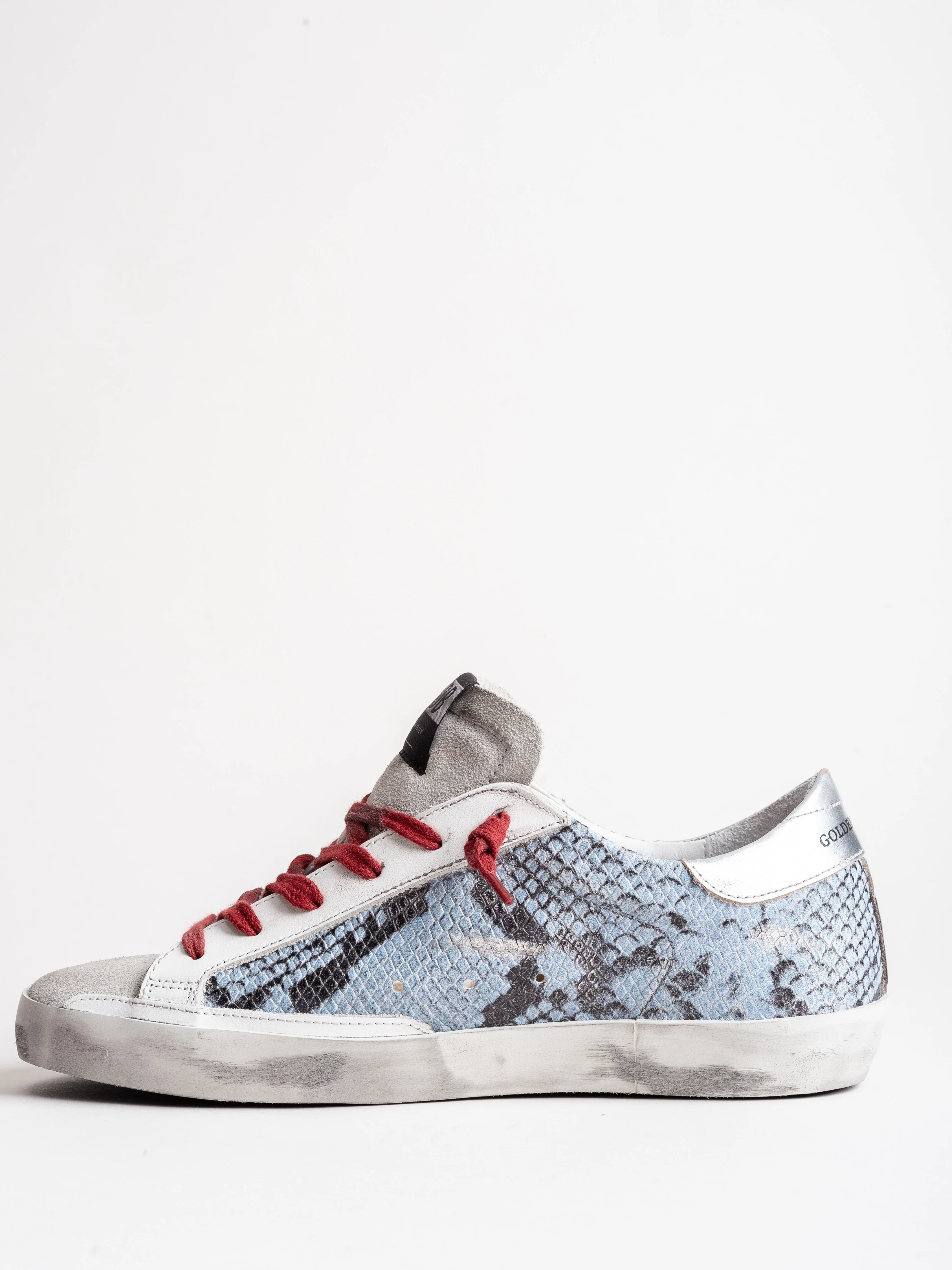 superstar sneaker - light blue python - Image 2