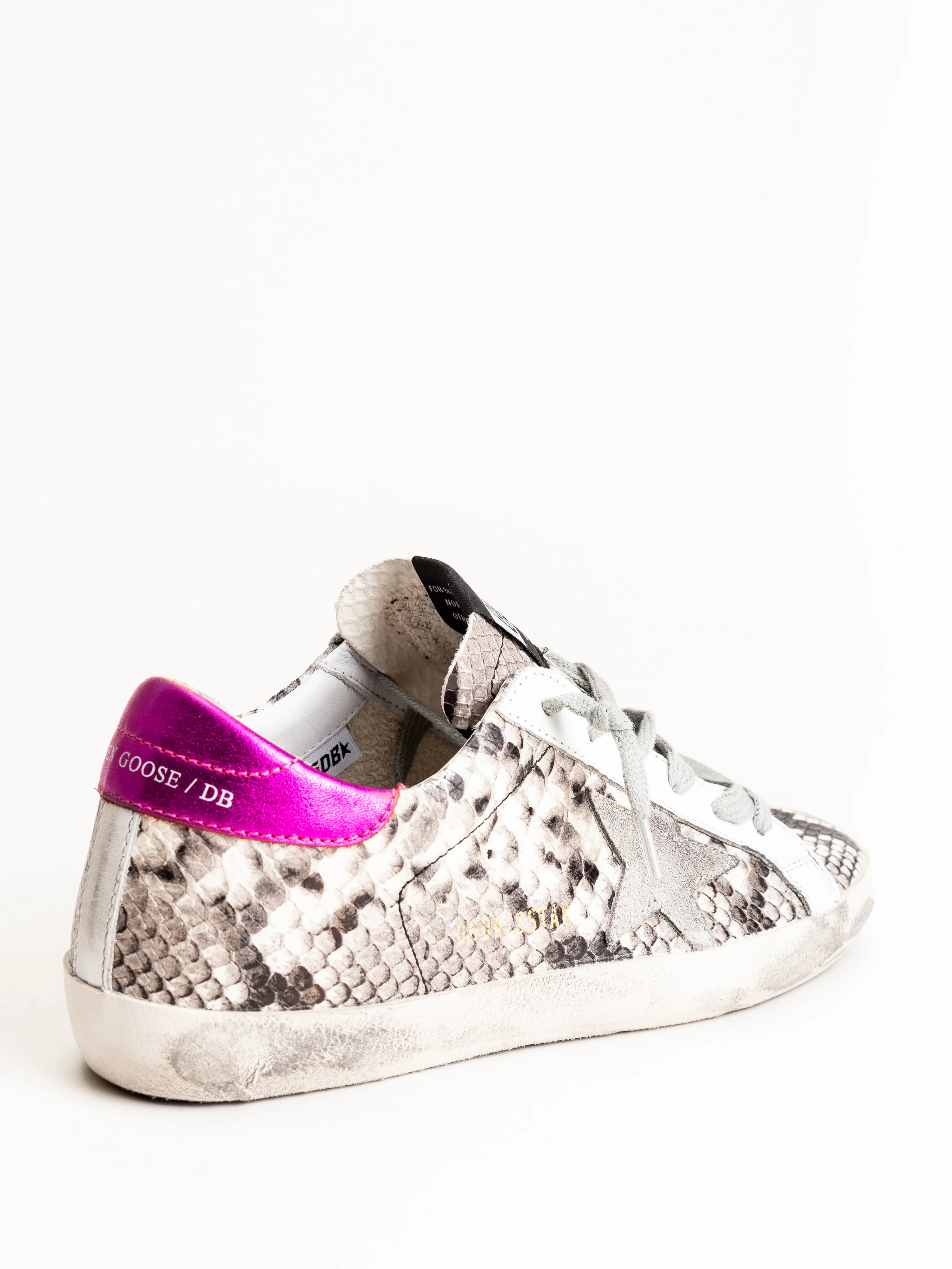 superstar sneaker - natural snake print - Image 3