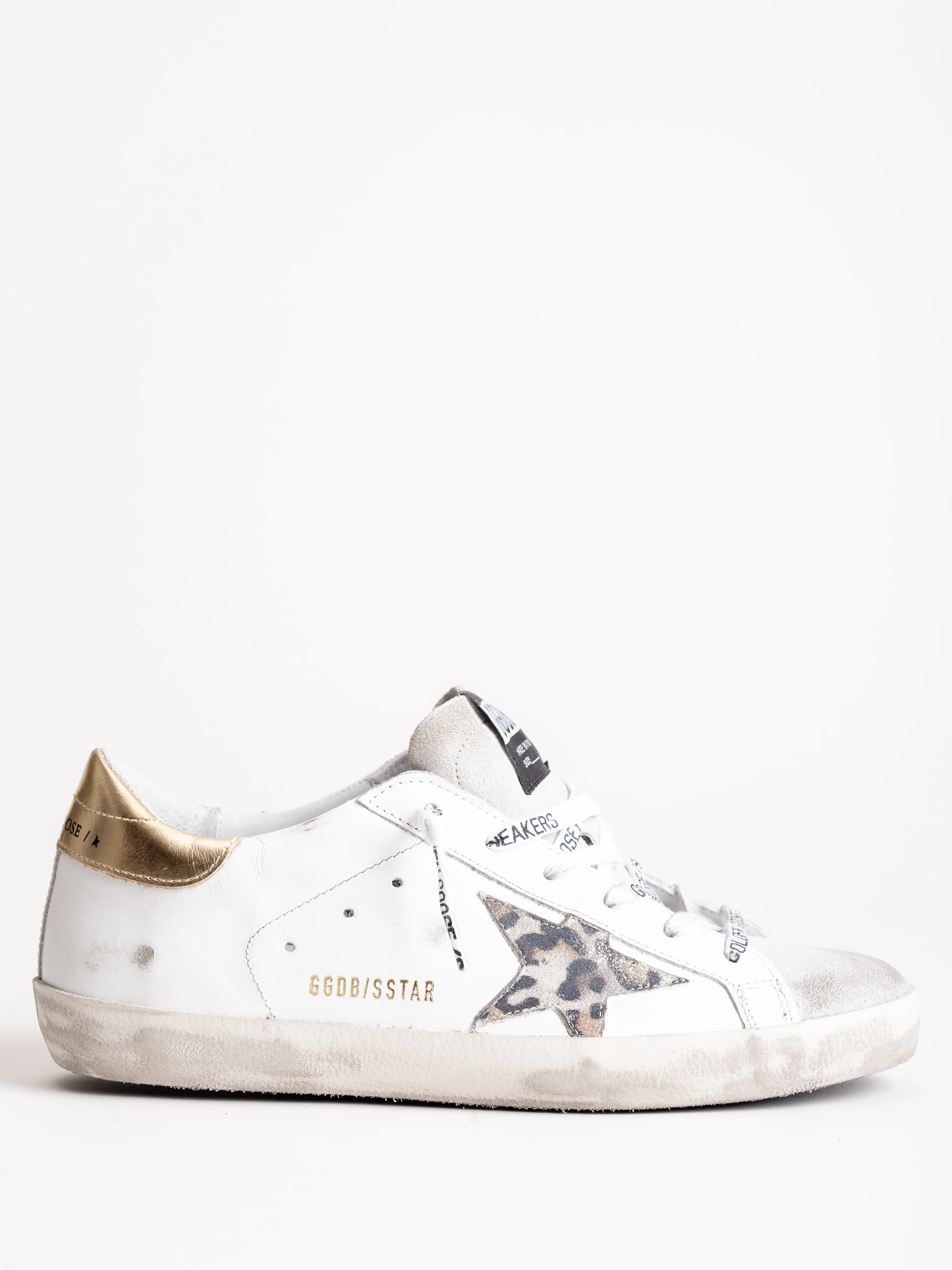 superstar sneaker - white leather
