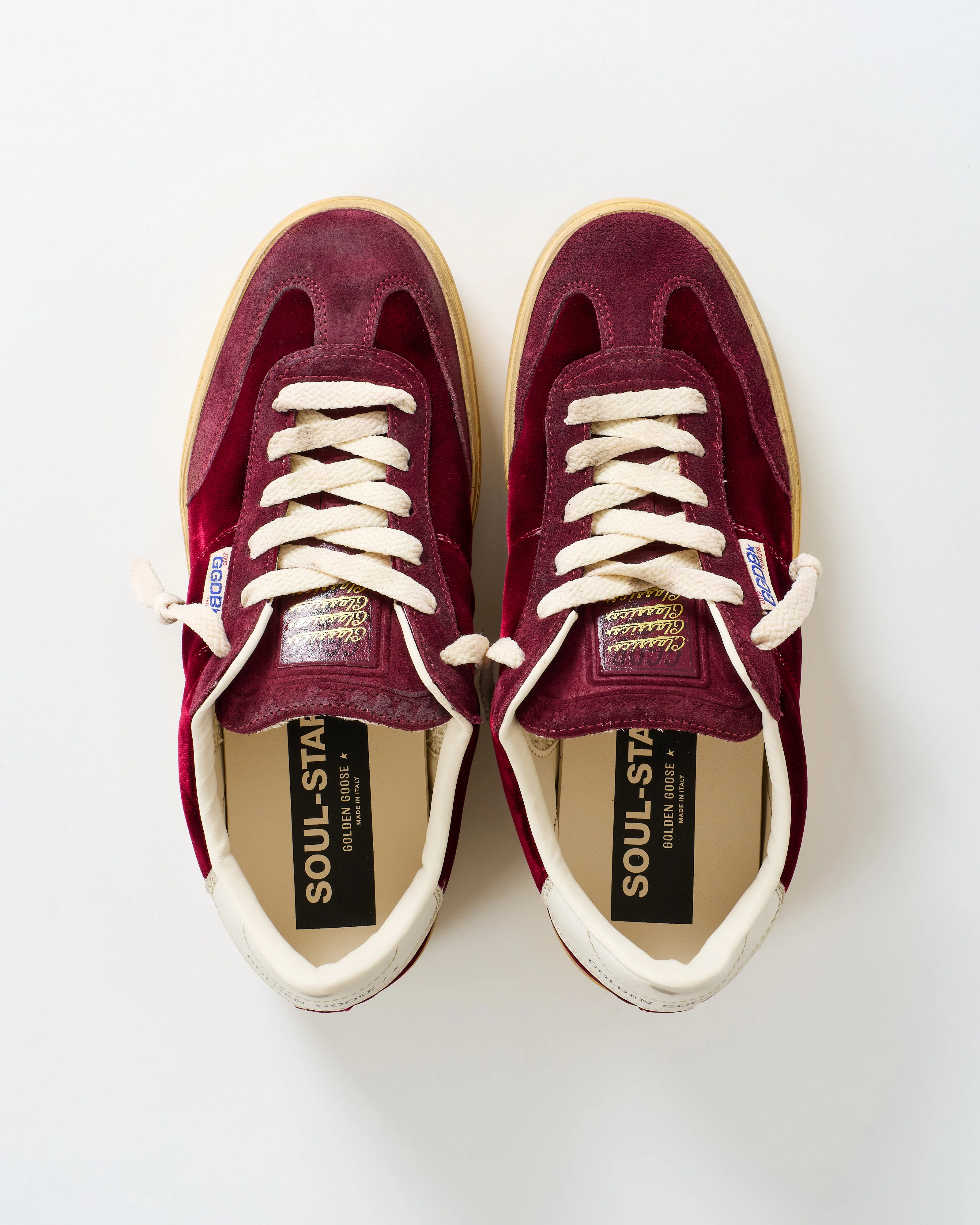 soul-star velvet upper suede hf tongue leather heel - Image 4