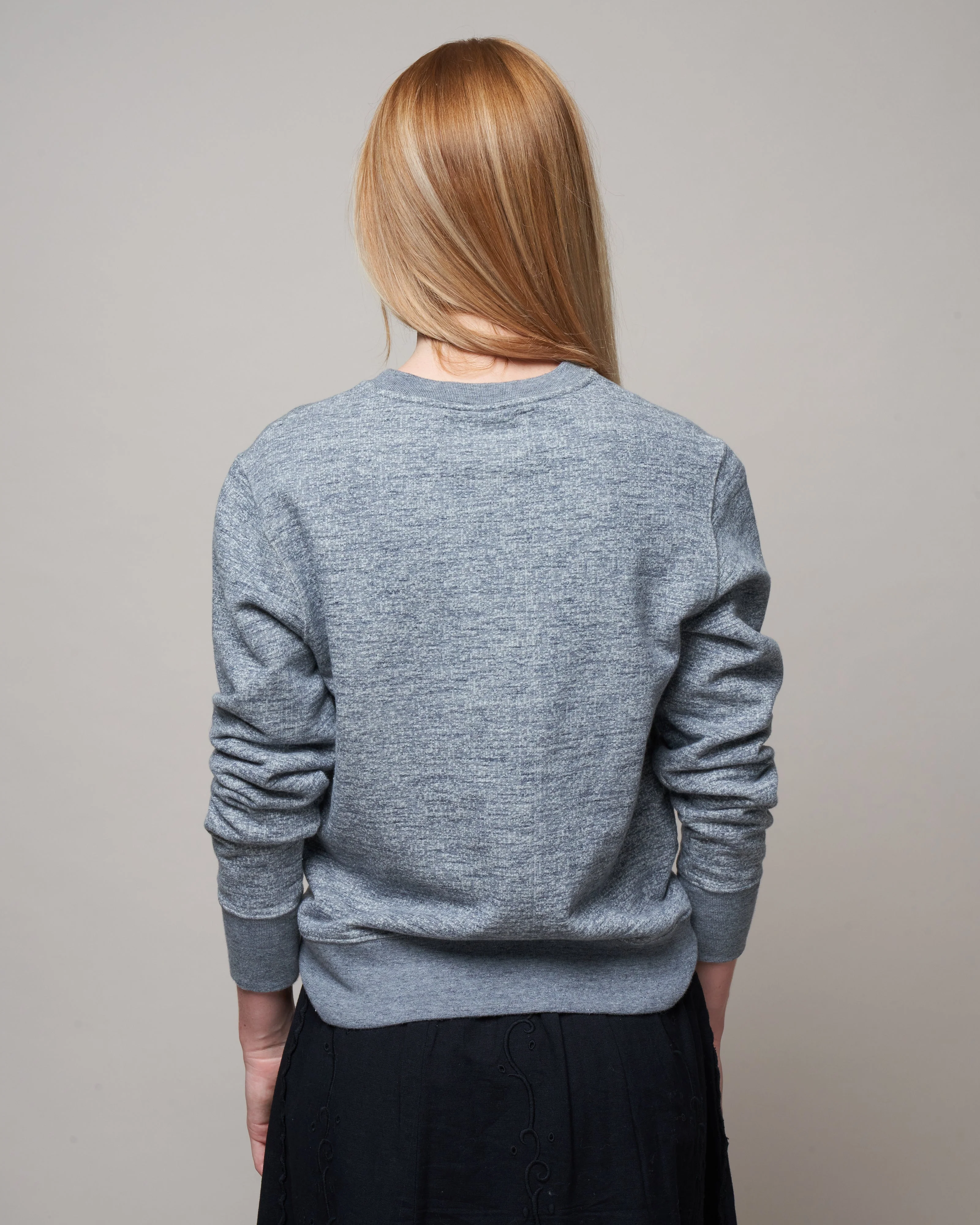 athena sweatshirt - medium grey melange gold - Image 4