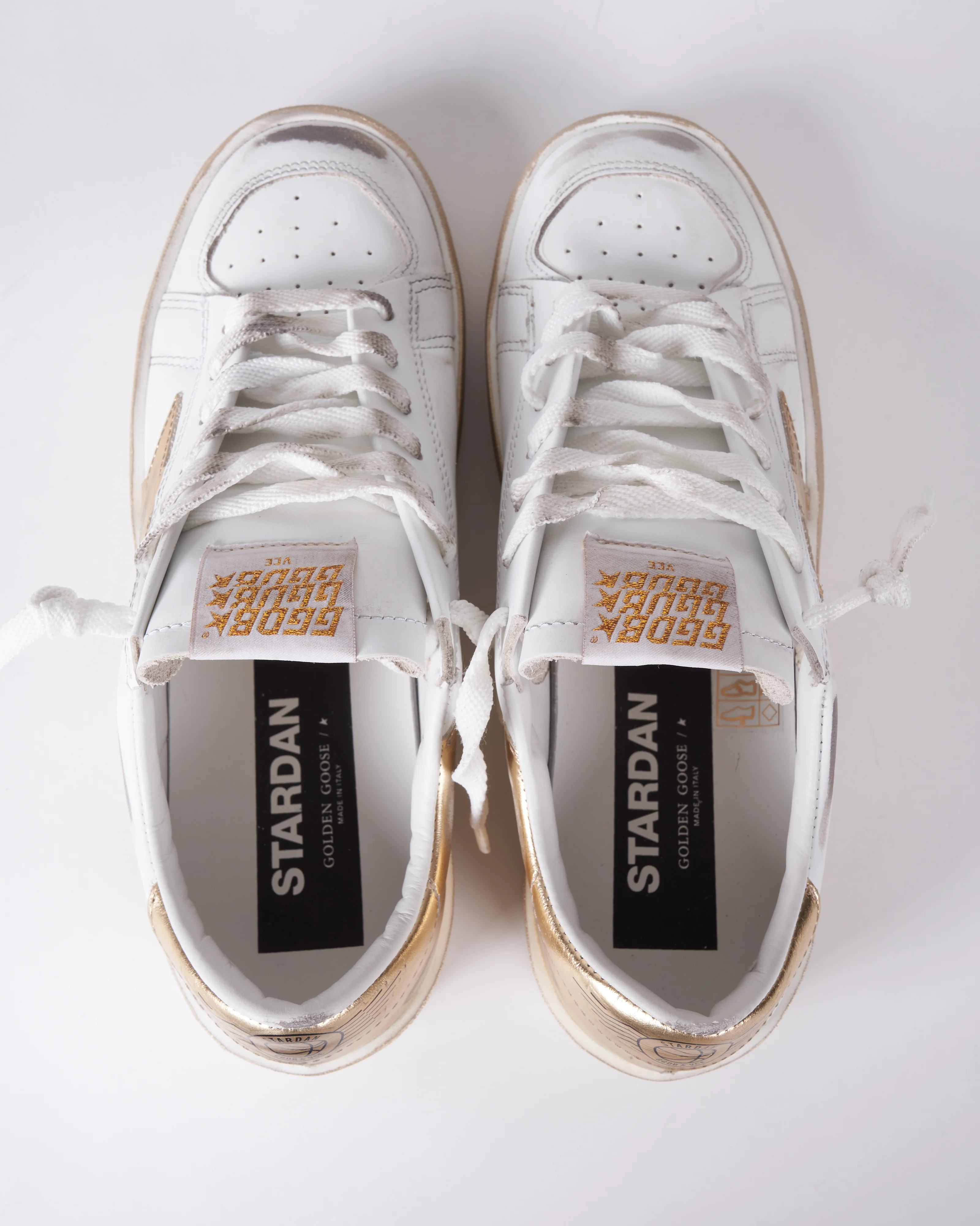 stardan sneaker - white/gold - Image 4