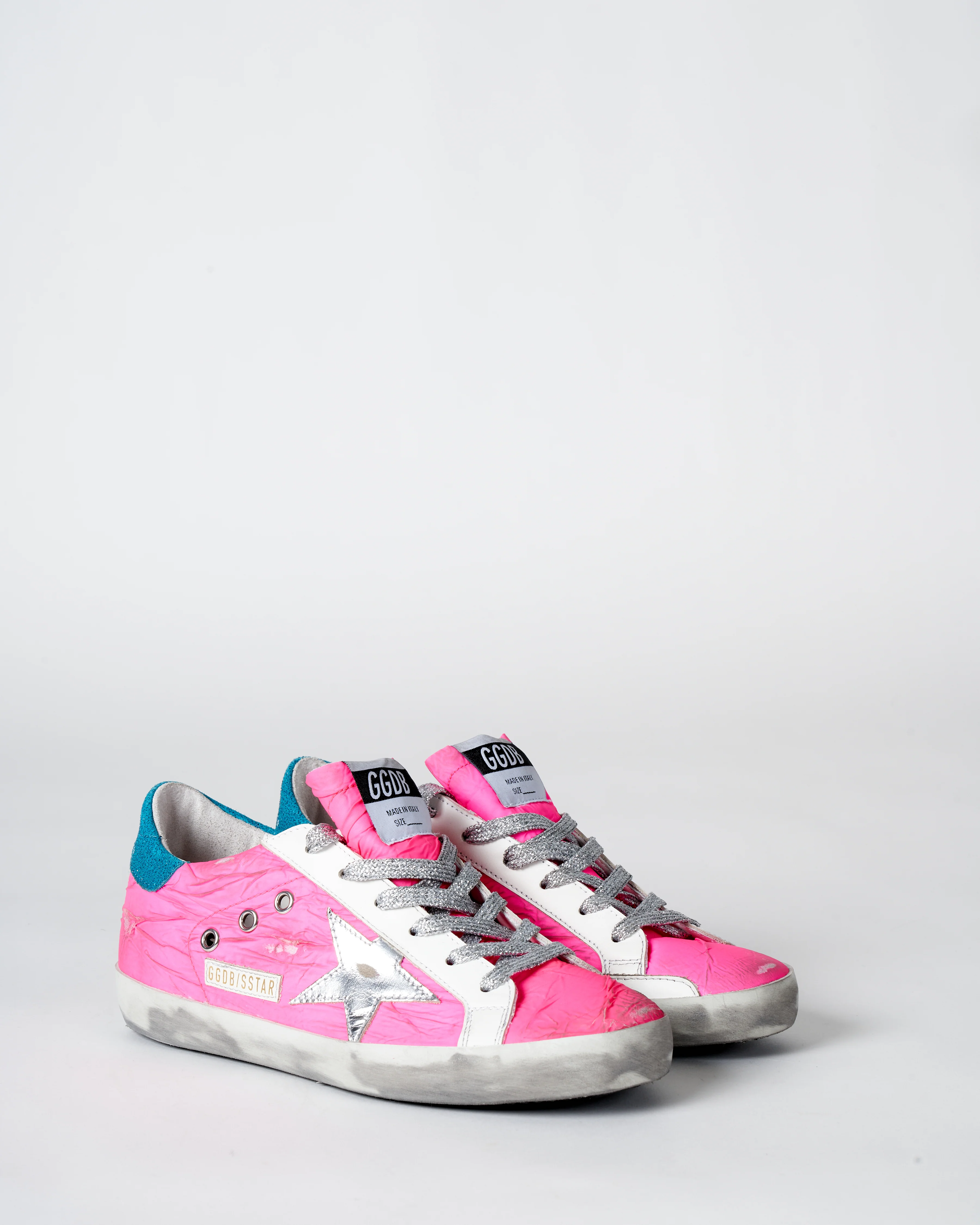 super-star sneaker - fuchsia/silver/turquoise - Image 2