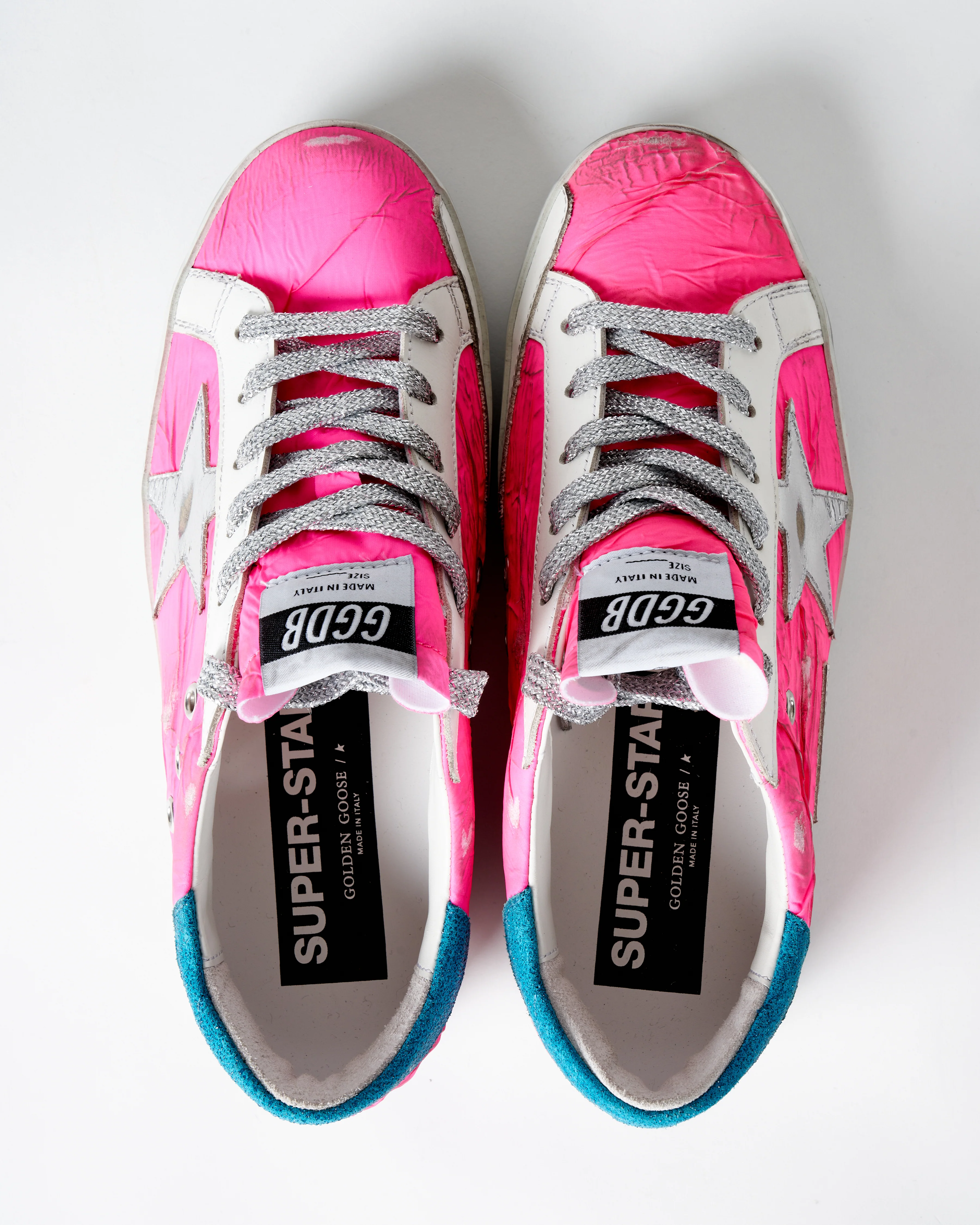 super-star sneaker - fuchsia/silver/turquoise - Image 3