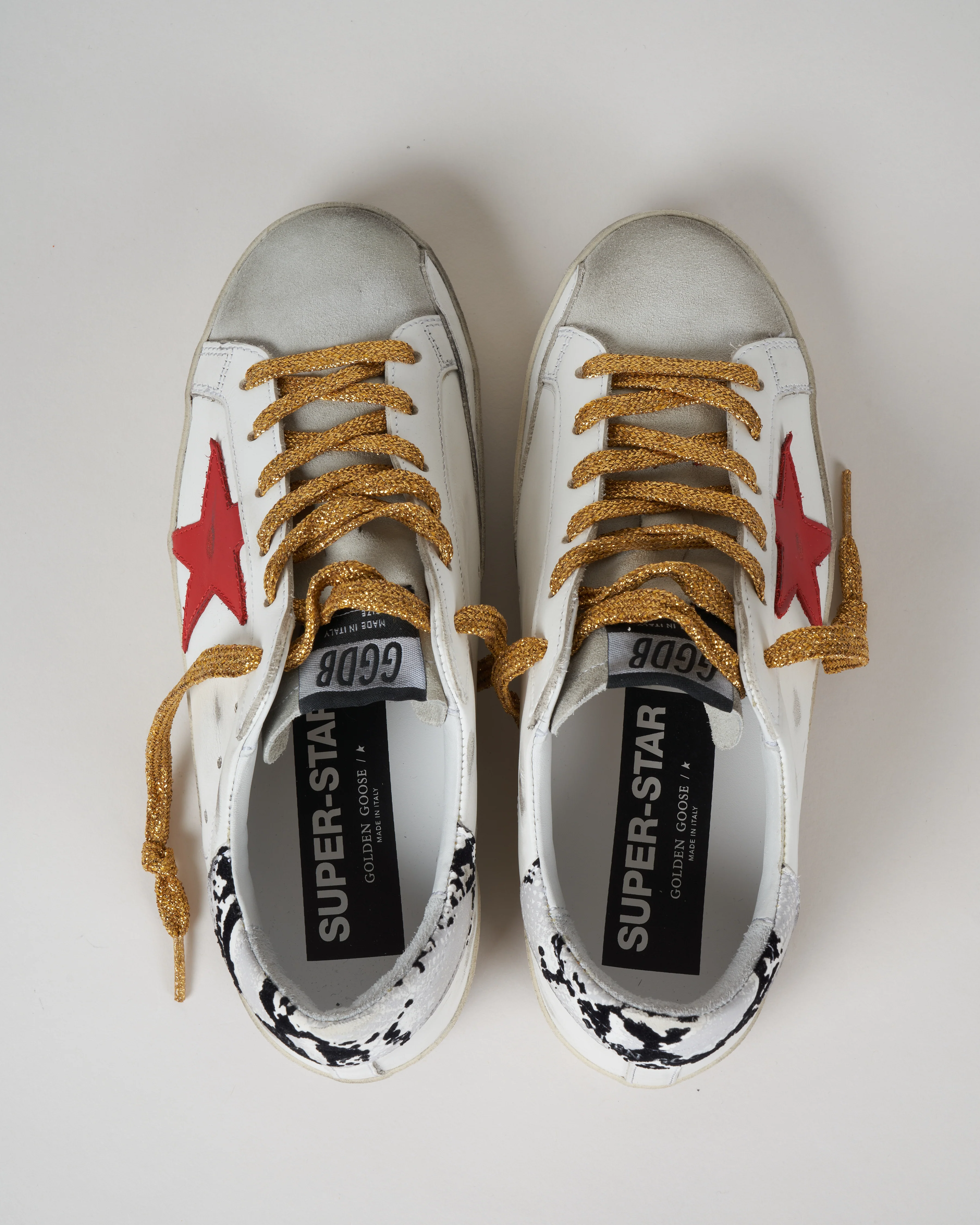 superstar sneaker - ice/white/red/rock snake - Image 3