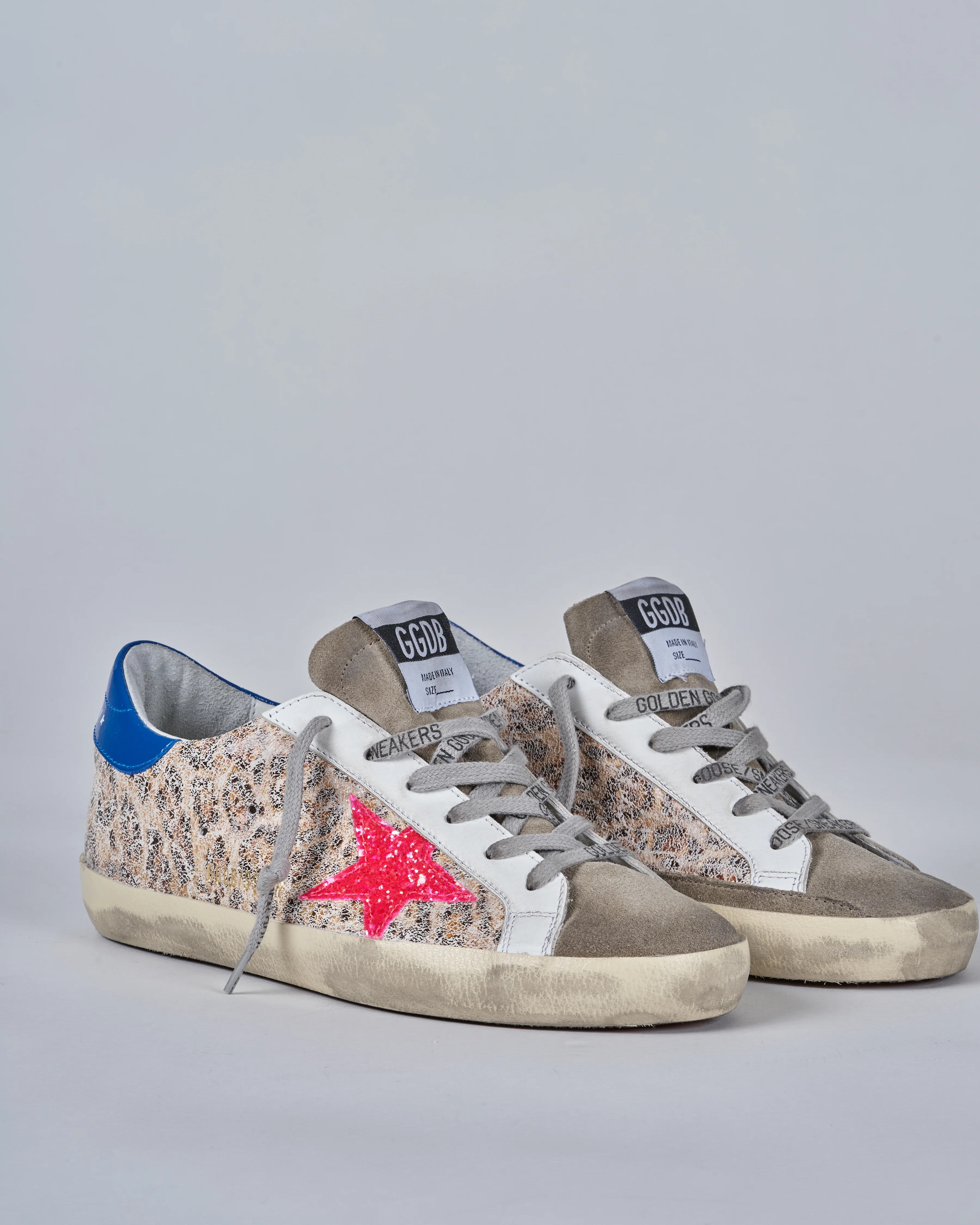 super-star leo suede upper glitter star naplack heel - Image 2