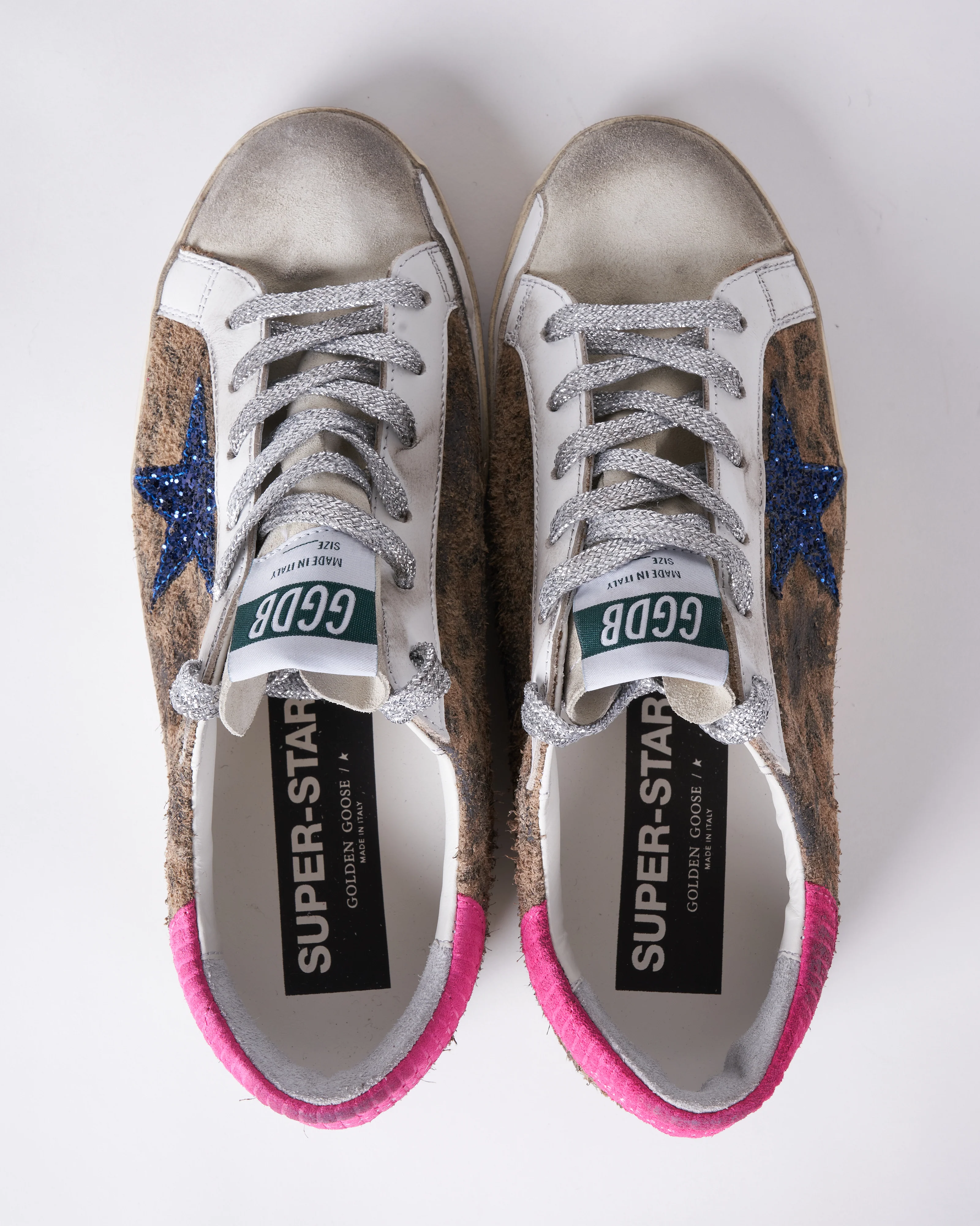super-star leopard suede upper glitter star - Image 4