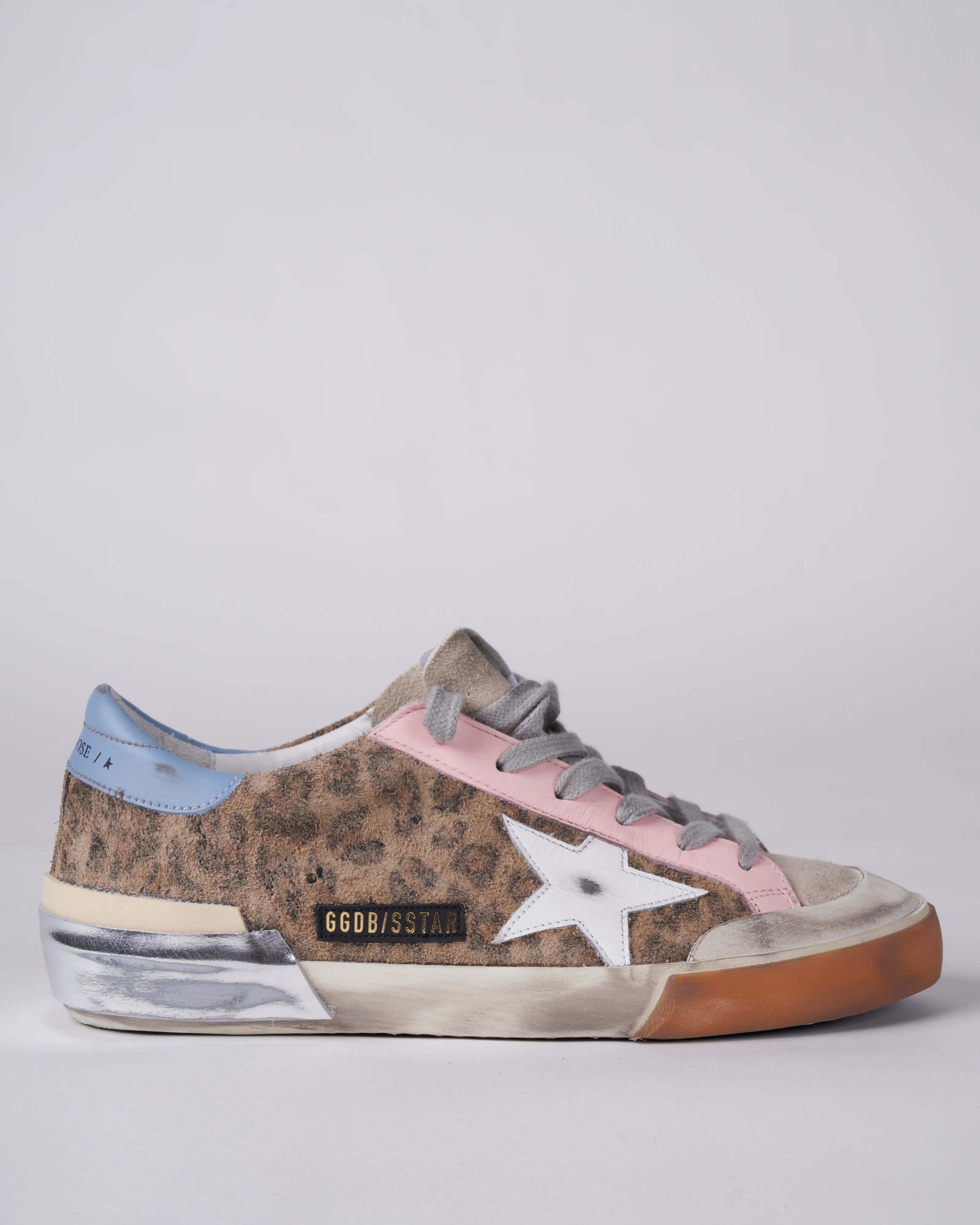 super-star sneaker - leopard print suede - Image 2