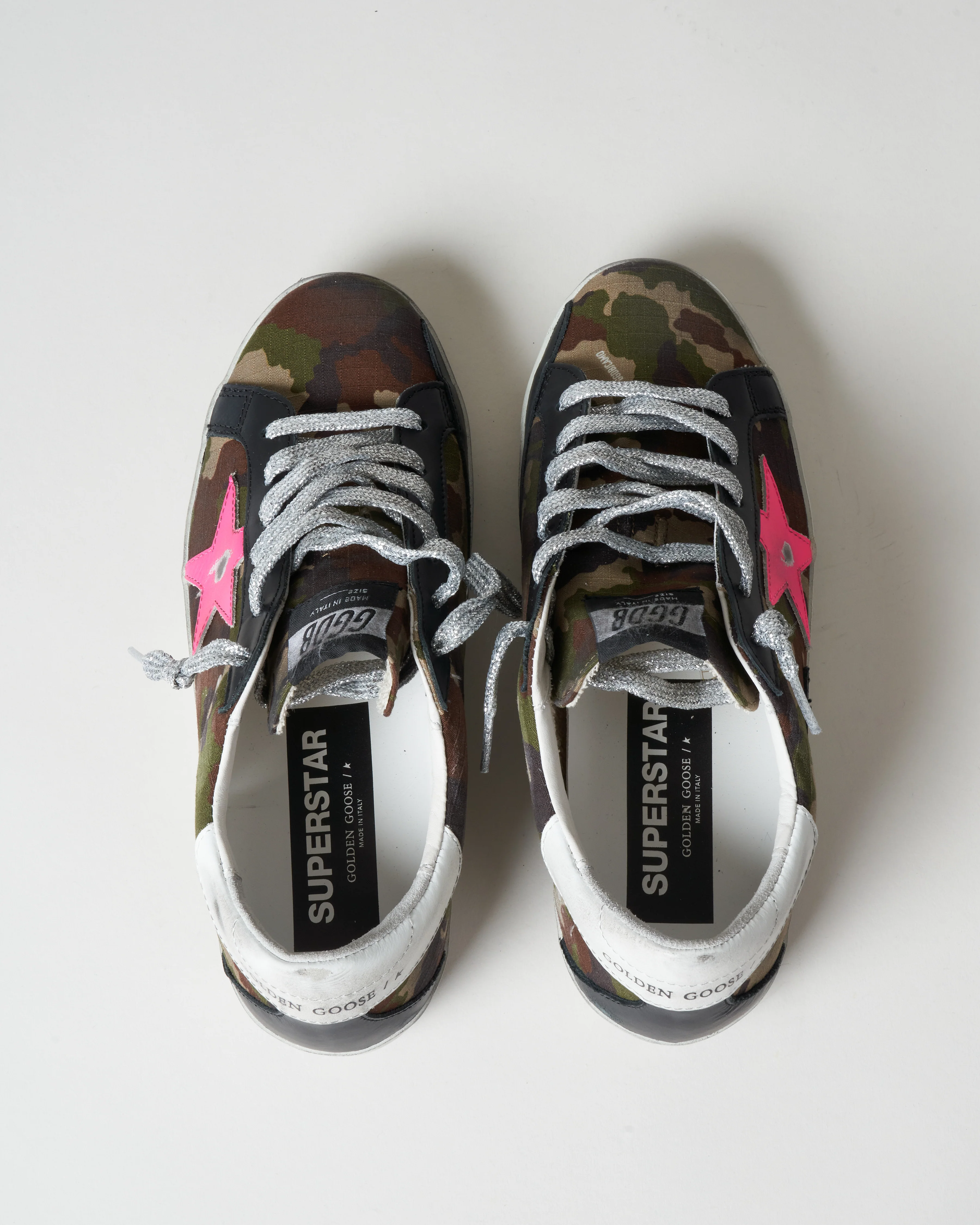 superstar sneaker - green camouflage - Image 4