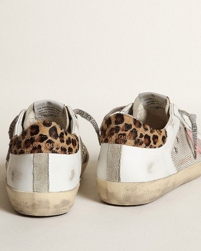 super-star suede toe leather star mini leopard horsy heel - light silver white/ice/beige brown black leo - Image 4