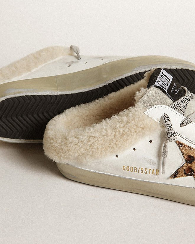 super-star suede toe mini leo horsy star - white/ice/beige brown leo/beige - Image 3