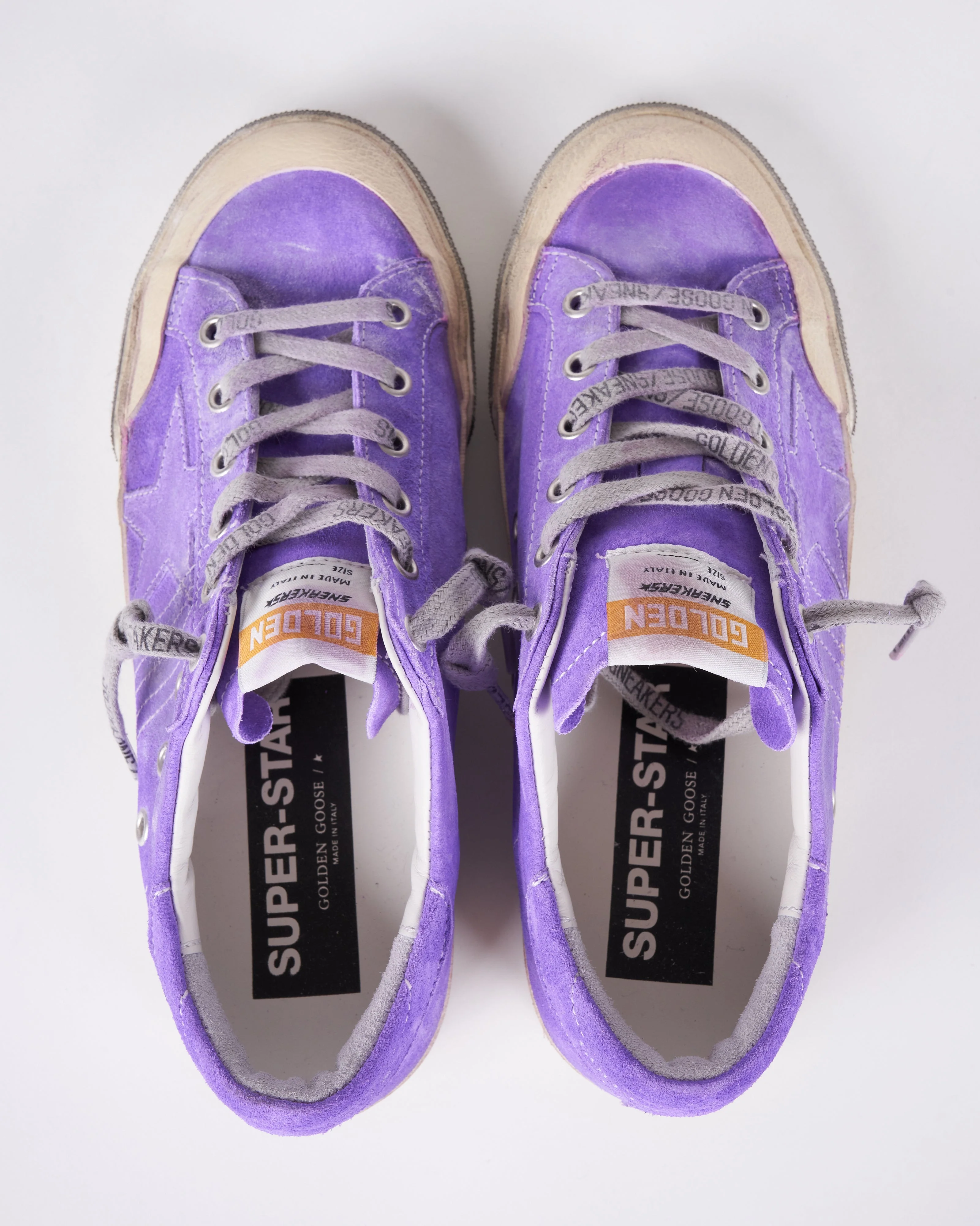 super-star suede upper star and heel - purple 45344 - Image 3